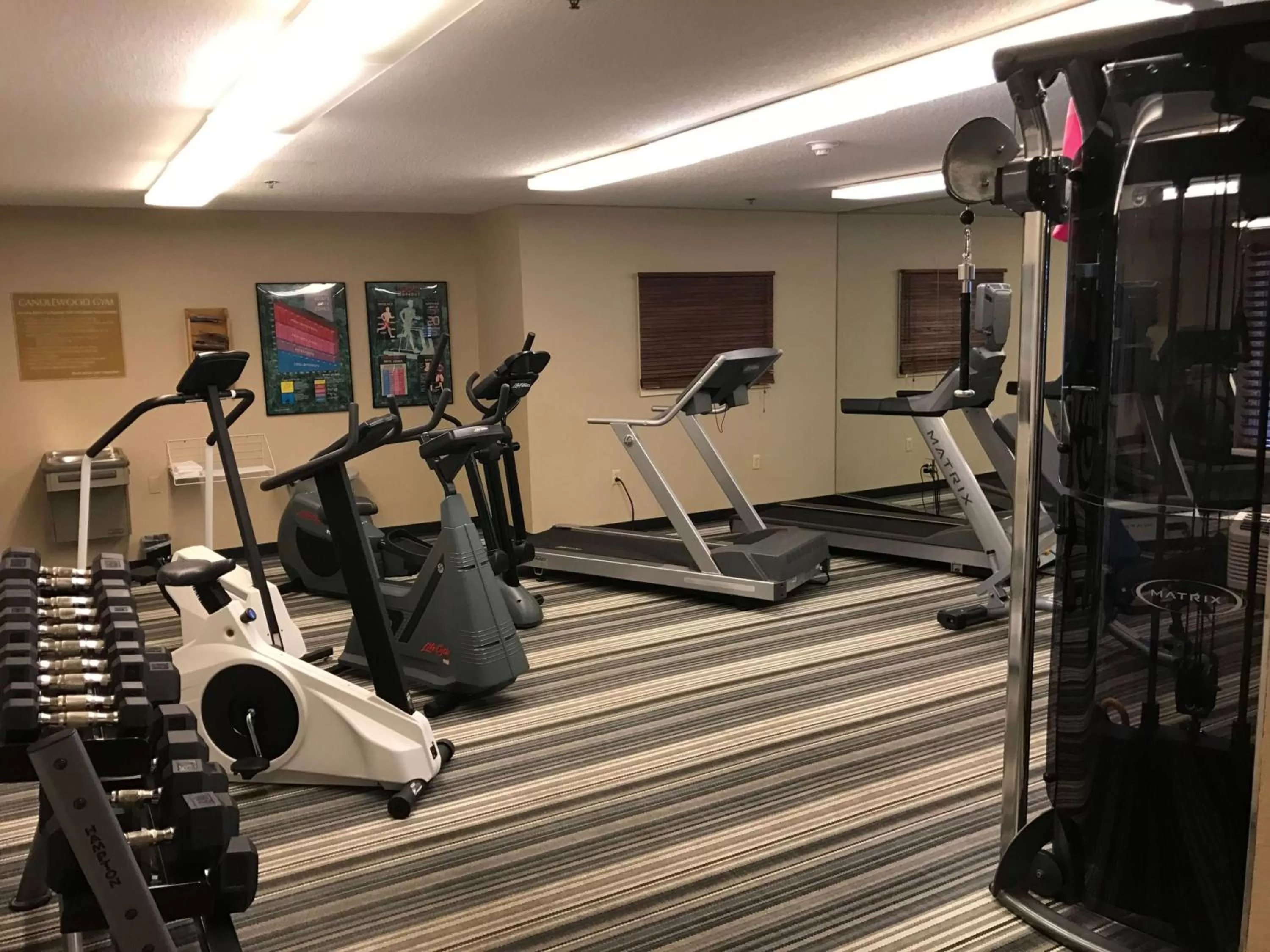 Fitness centre/facilities in Sonesta Simply Suites Chicago Naperville
