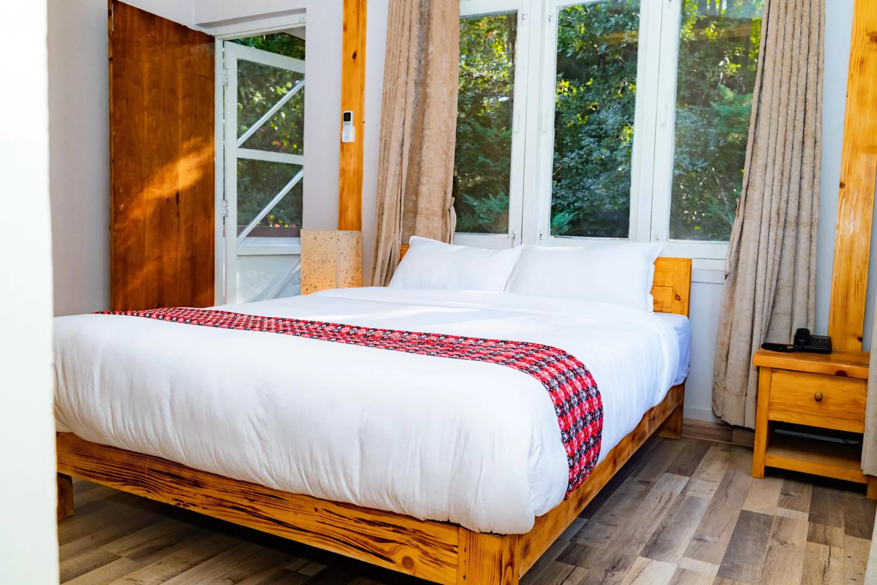 Bedroom, Bed in Silu Homes by Hostmandu