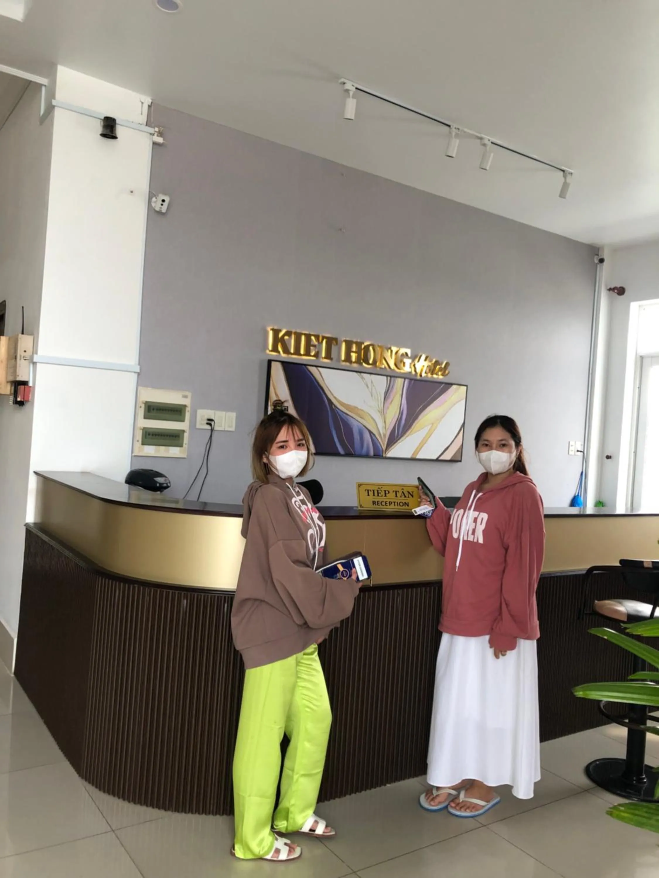 Lobby or reception in Kiet Hong Hotel