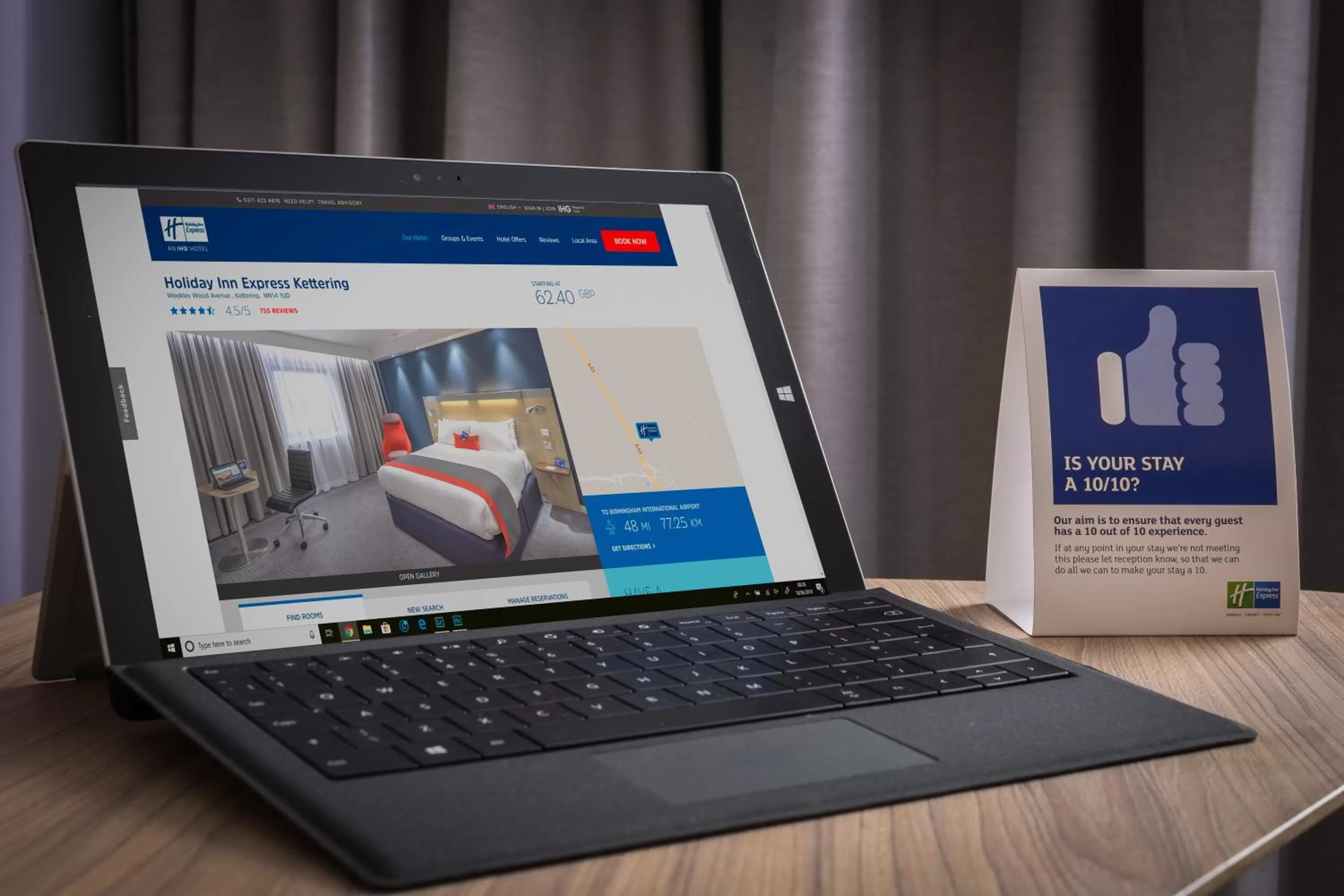 TV and multimedia in Holiday Inn Express Kettering by IHG