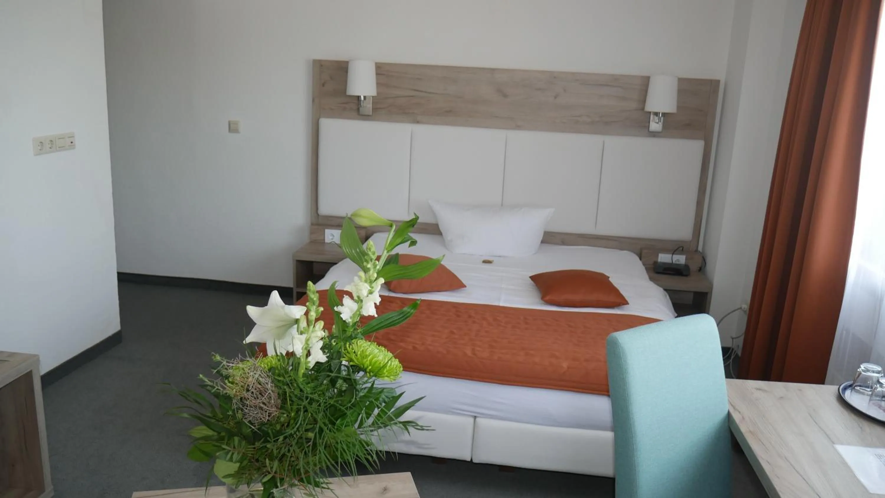 Bed in Komfort Hotel Ludwigsburg