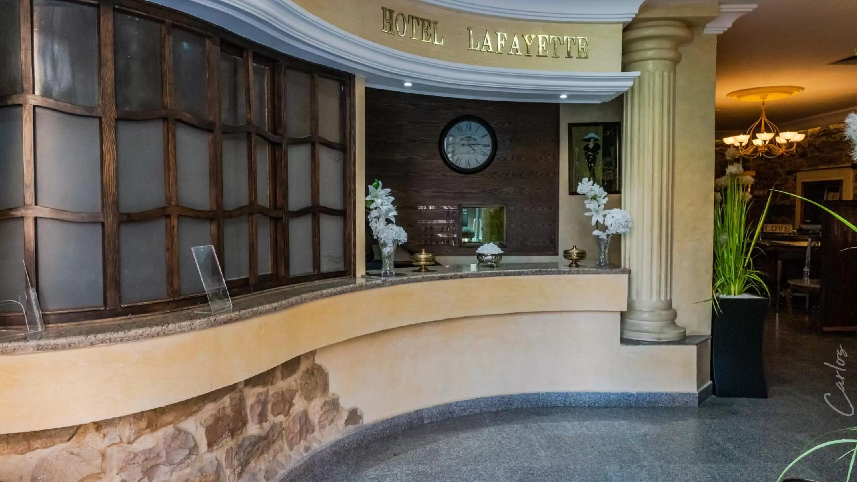 Lobby or reception in HOTEL LAFAYETTE