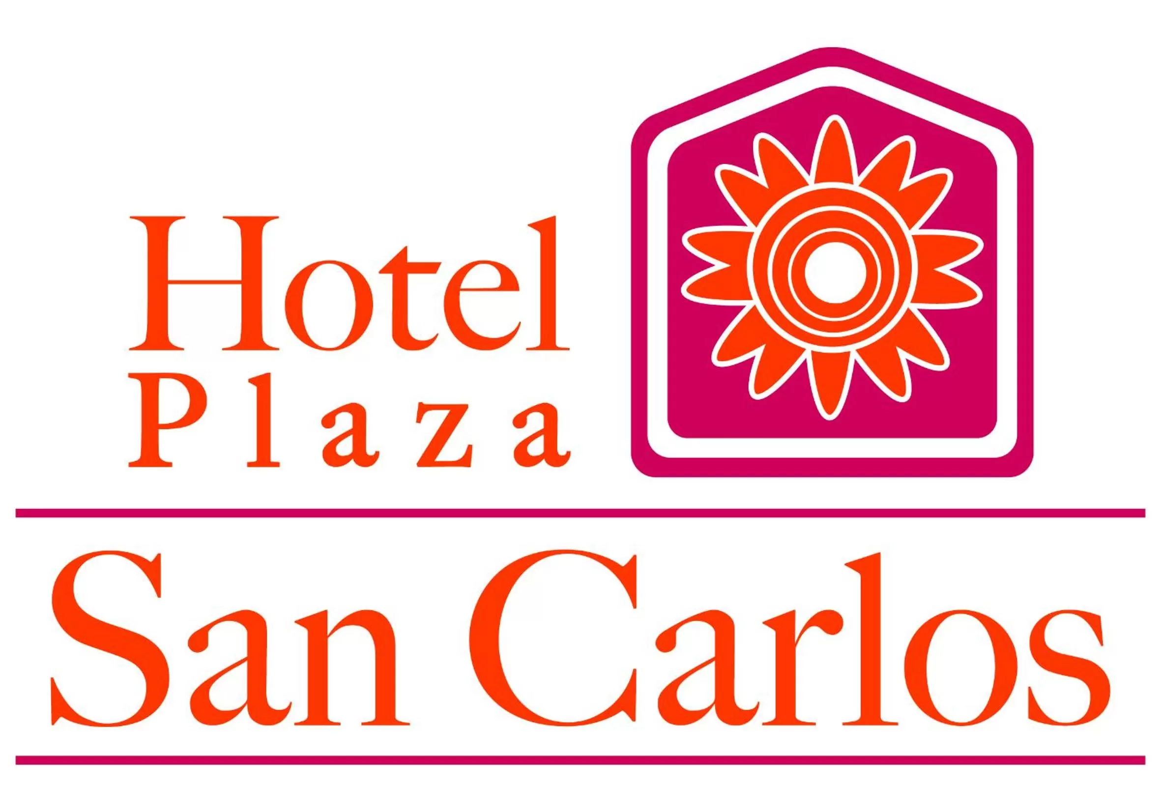 Property logo or sign in Hotel Plaza San Carlos