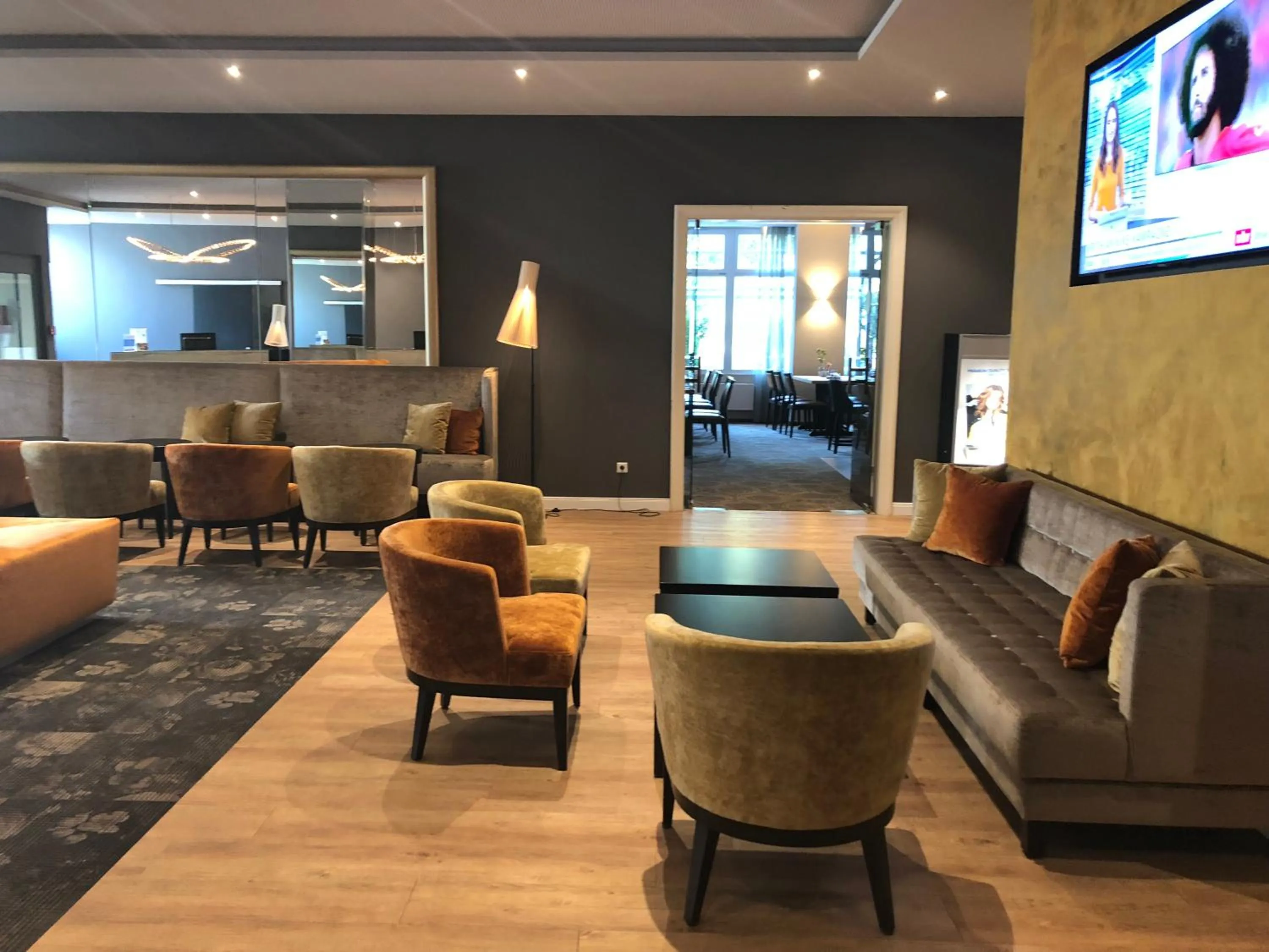 Lobby or reception in Caravelle Hotel im Park