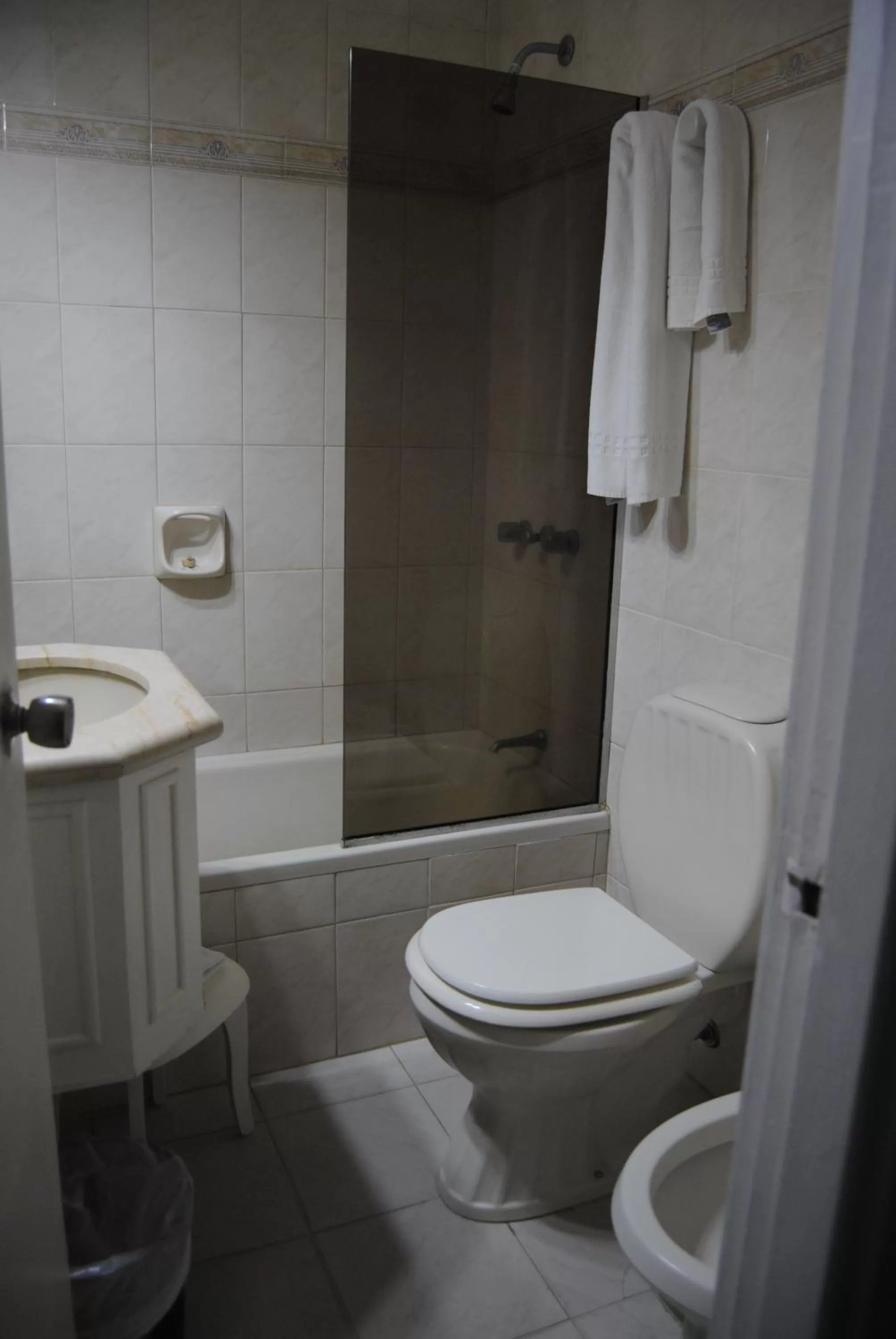 Toilet in Hotel Iberia