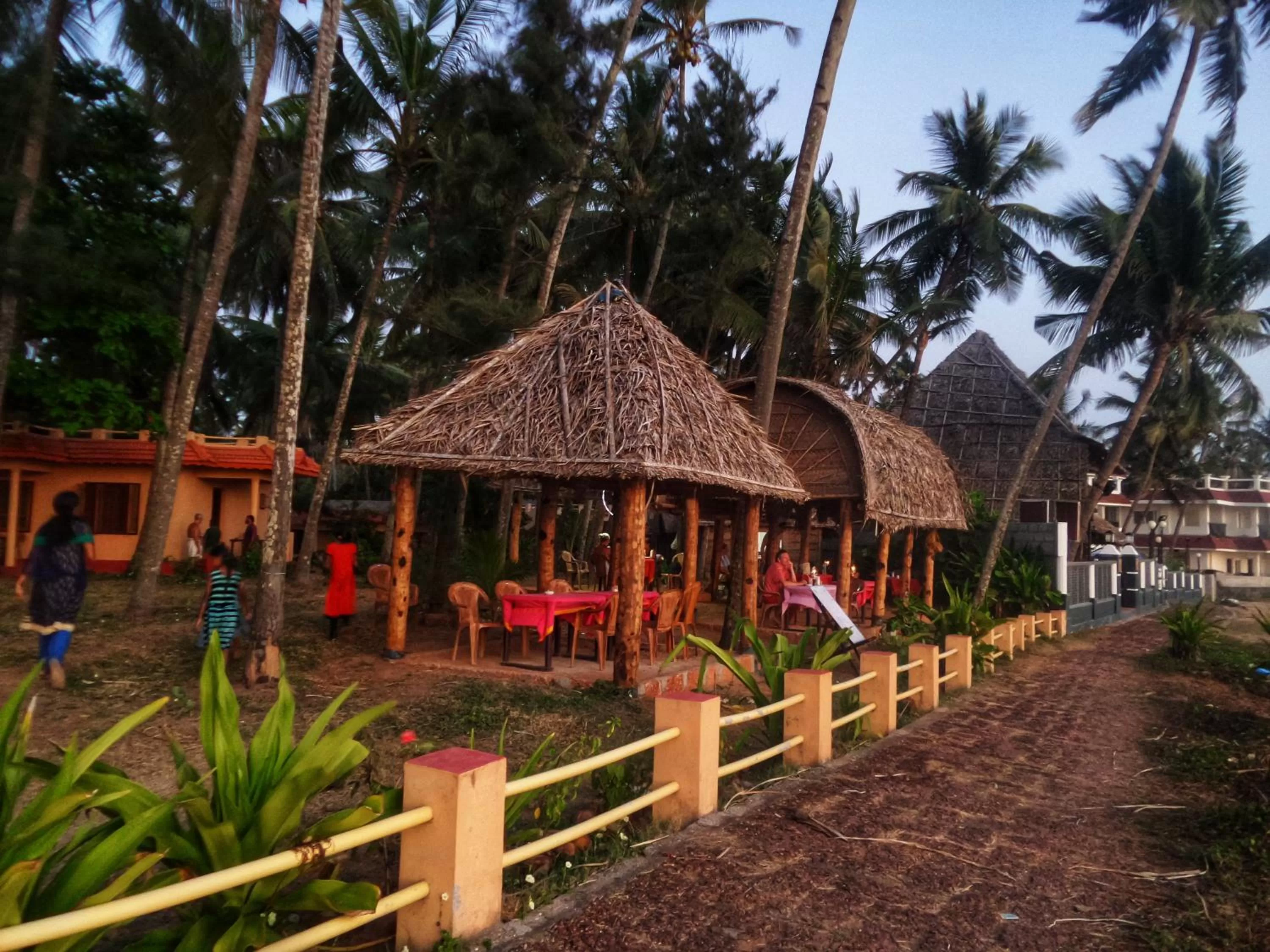 Restaurant/places to eat, Property Building in Sukriti beach Resort