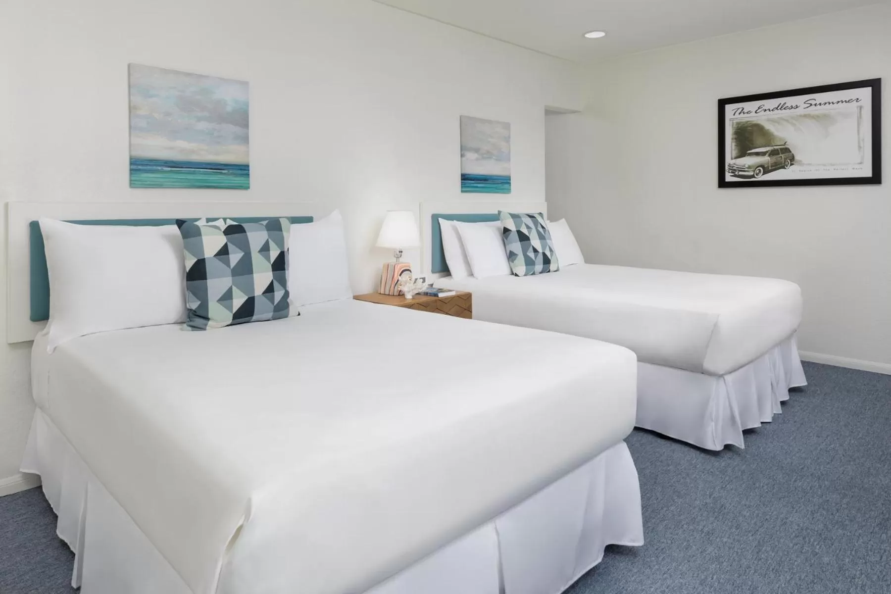 Bedroom, Bed in Pacific Edge Hotel on Laguna Beach