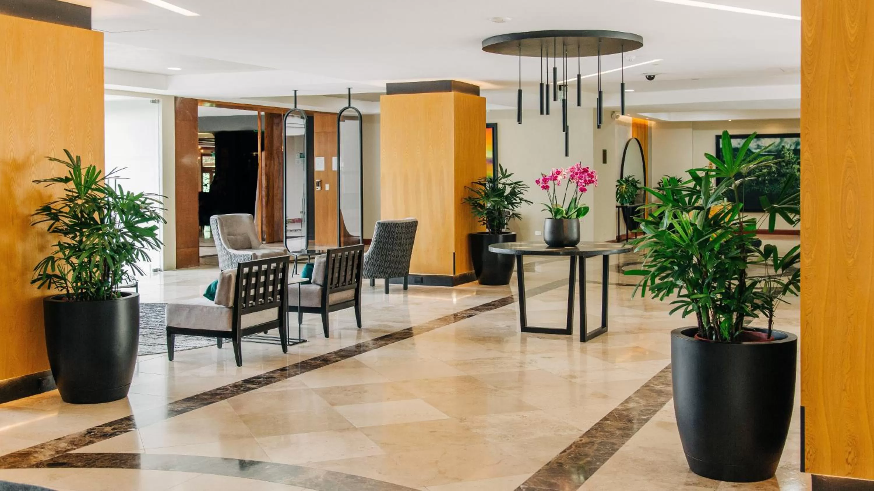 Lobby or reception in Hilton San Salvador