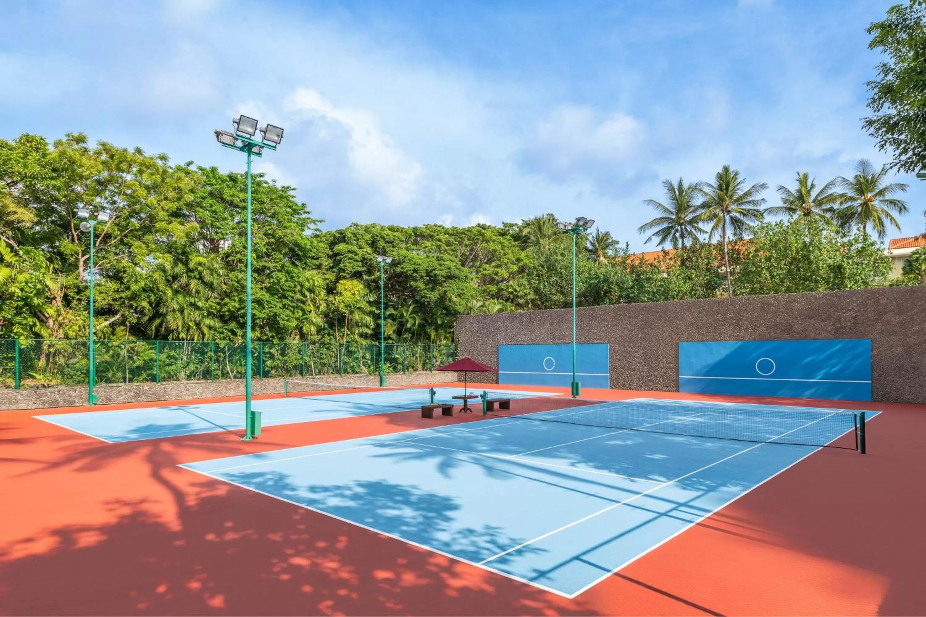 Tennis court in The Laguna, A Luxury Collection Resort & Spa, Nusa Dua, Bali