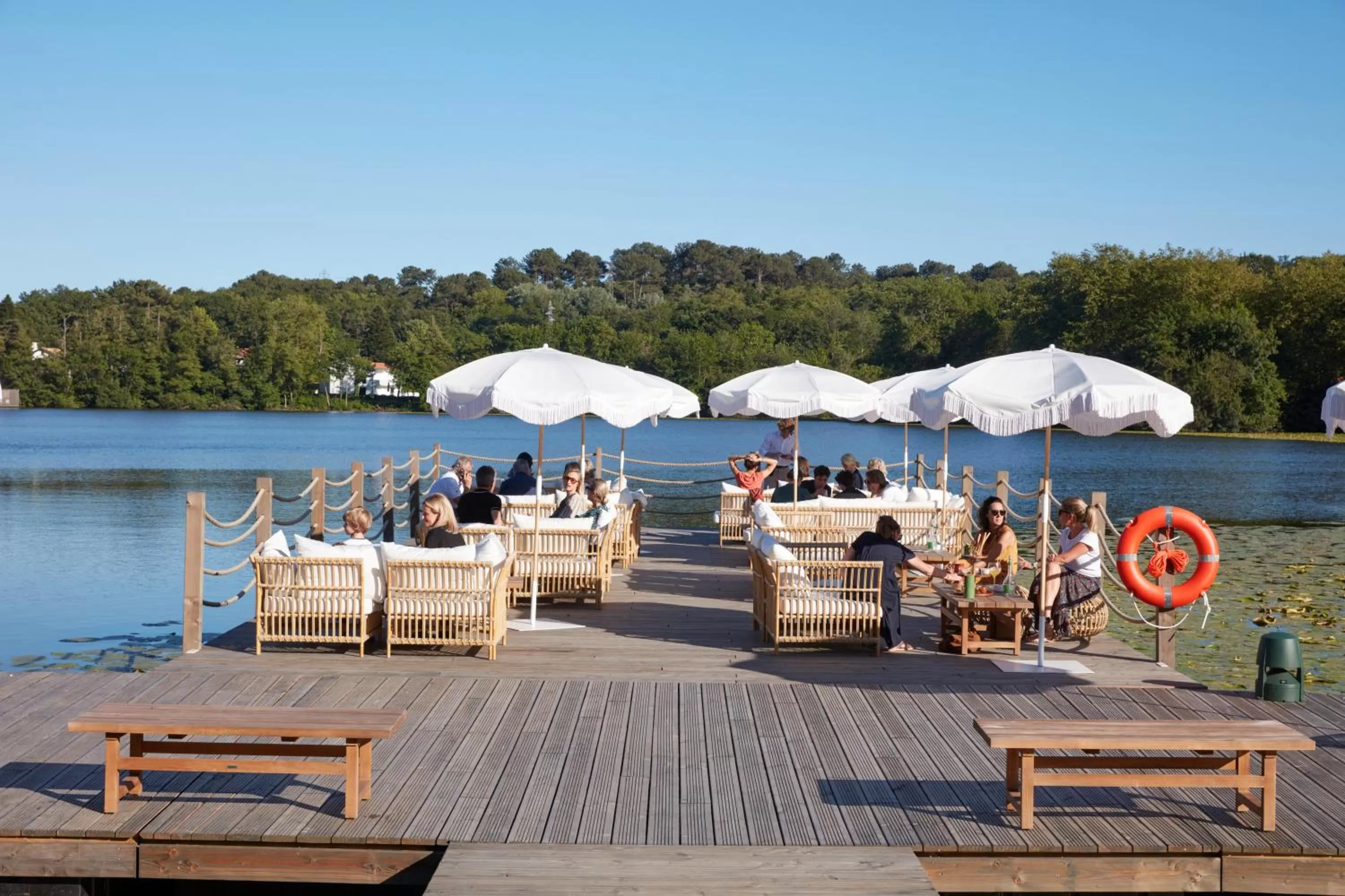 Patio in Brindos, Lac & Château - Relais & Châteaux - Anglet Biarritz