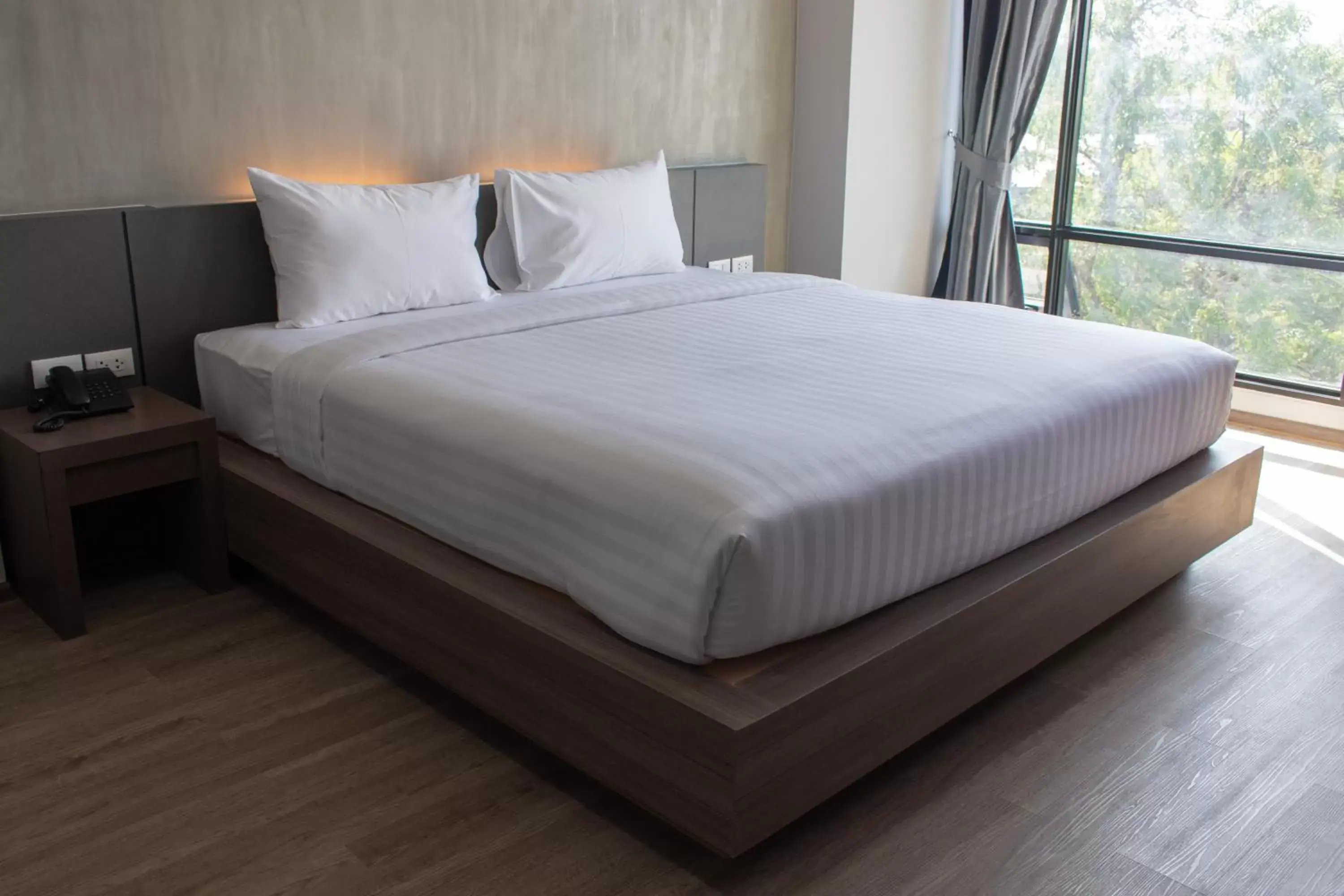 Superior King Room in โรงแรมดับเบิ้ลดี ปากเกร็ด Double D hotel Superior King Room in โรงแรมดับเบิ้ลดี ปากเกร็ด Double D hotel