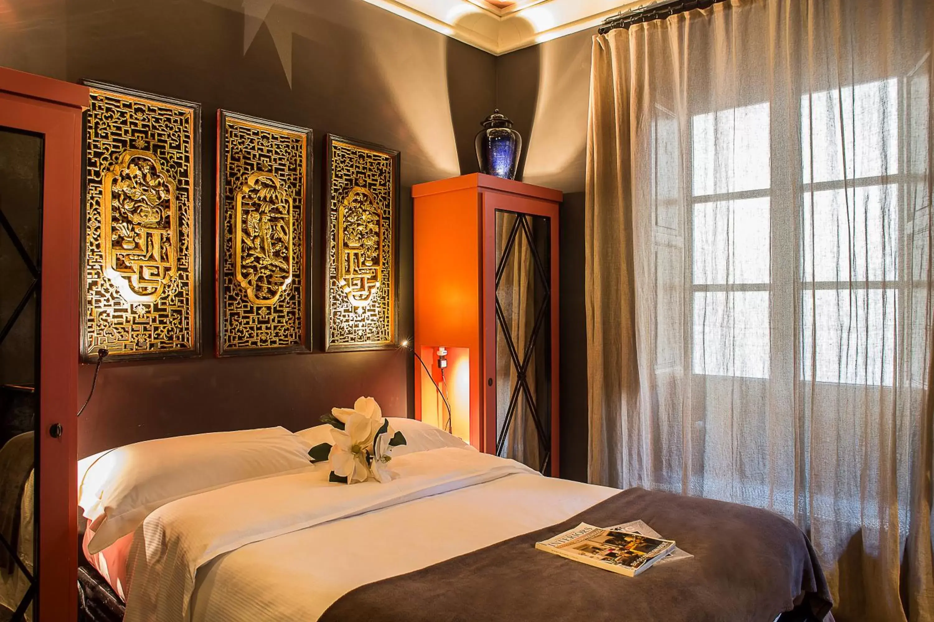 Standard Double Room in Porcellino Gallery Art Boutique BB Standard Double Room in Porcellino Gallery Art Boutique BB