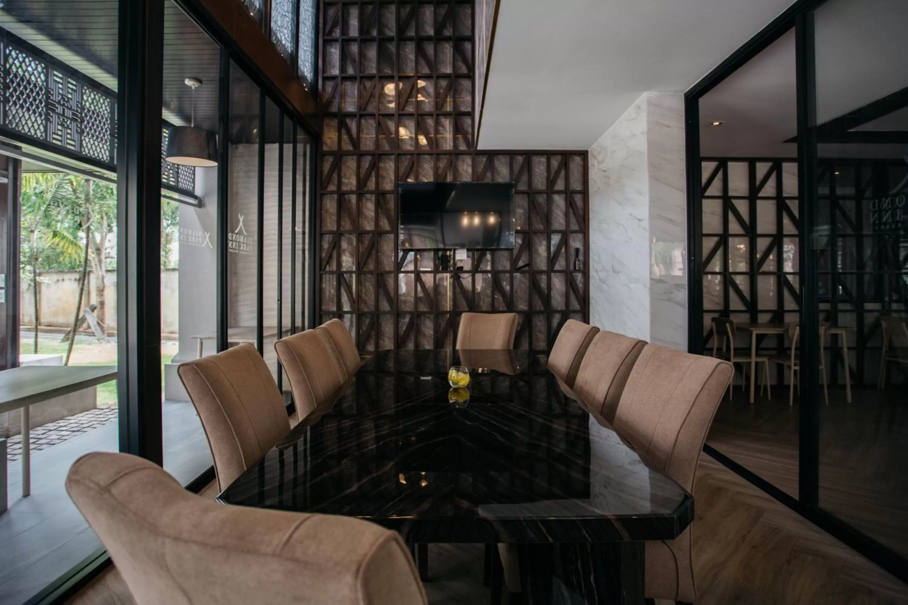 Living room in Diamond Park Inn Chiangrai & Resort