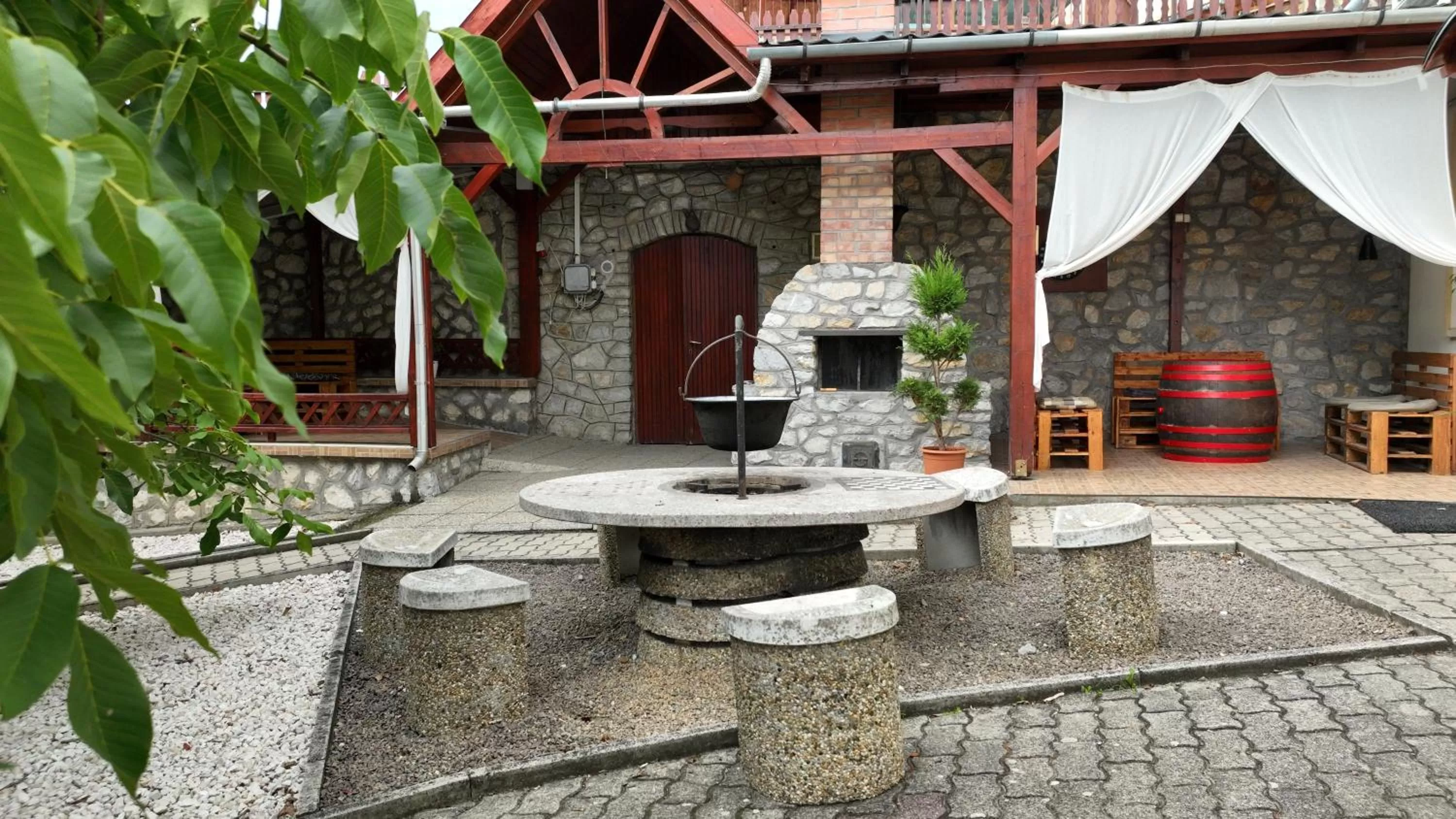 BBQ Facilities in Zöld Sziget Wellness