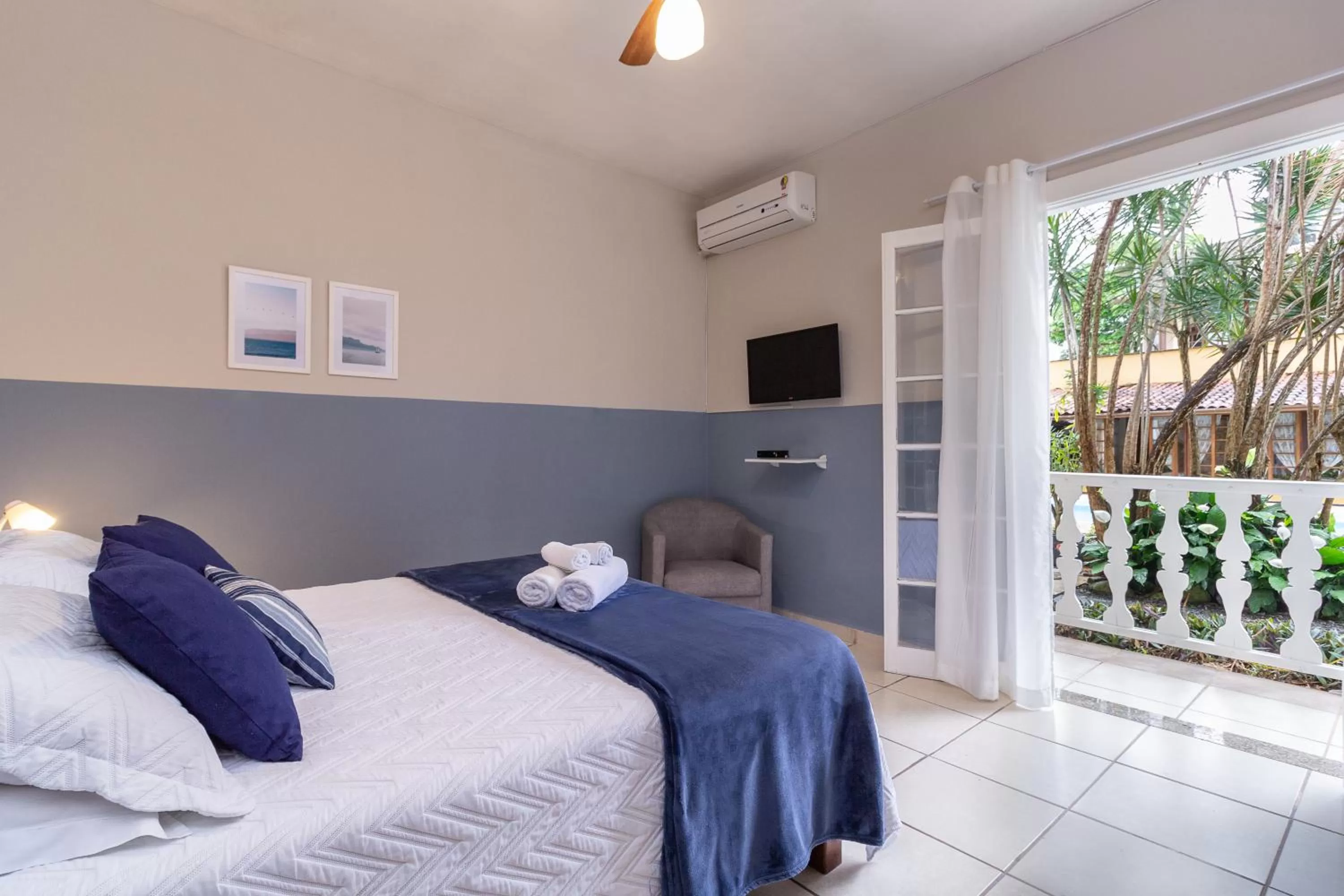 Bedroom, Bed in Estrela do Mar Paraty