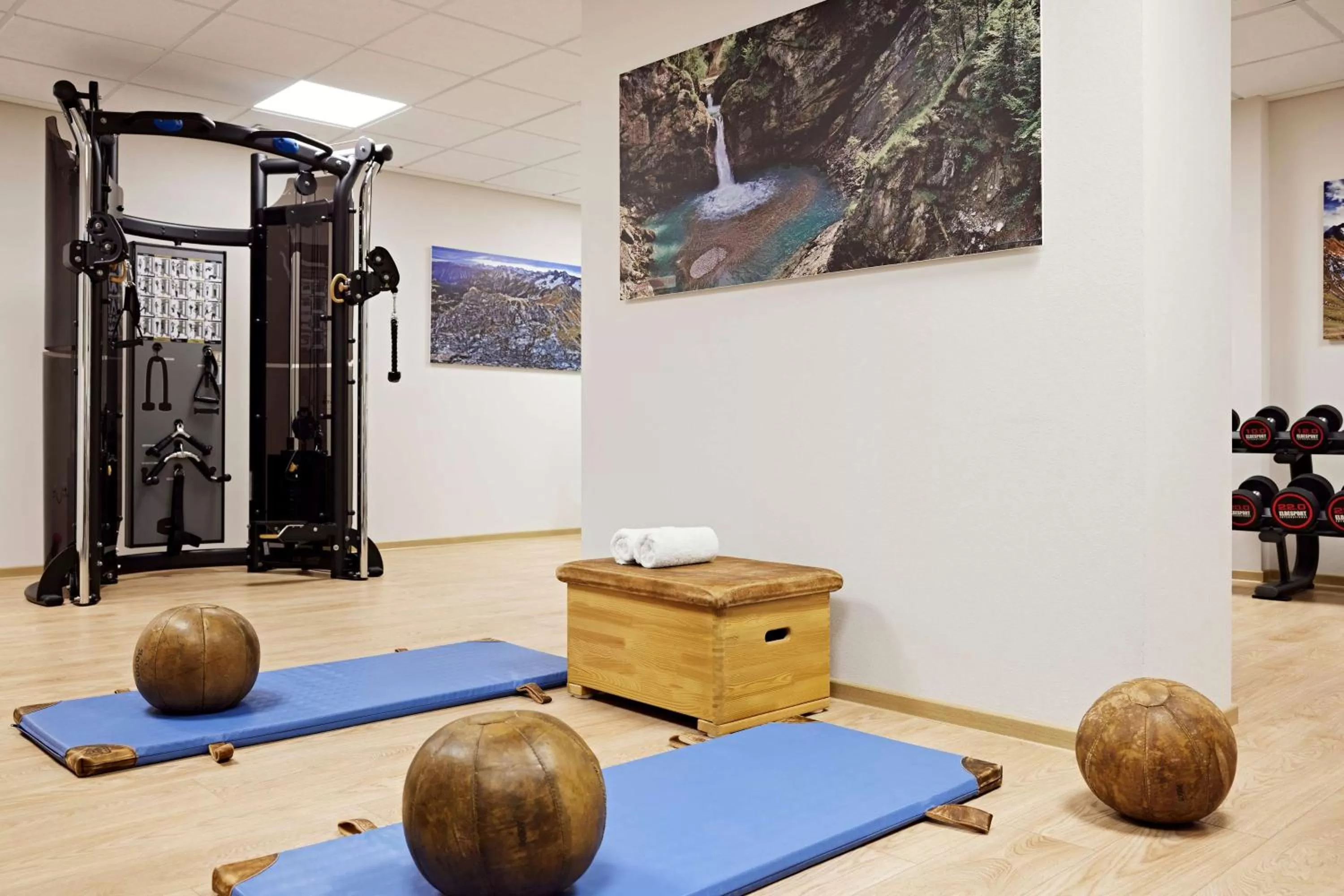 Fitness centre/facilities in Parkhotel Oberstaufen