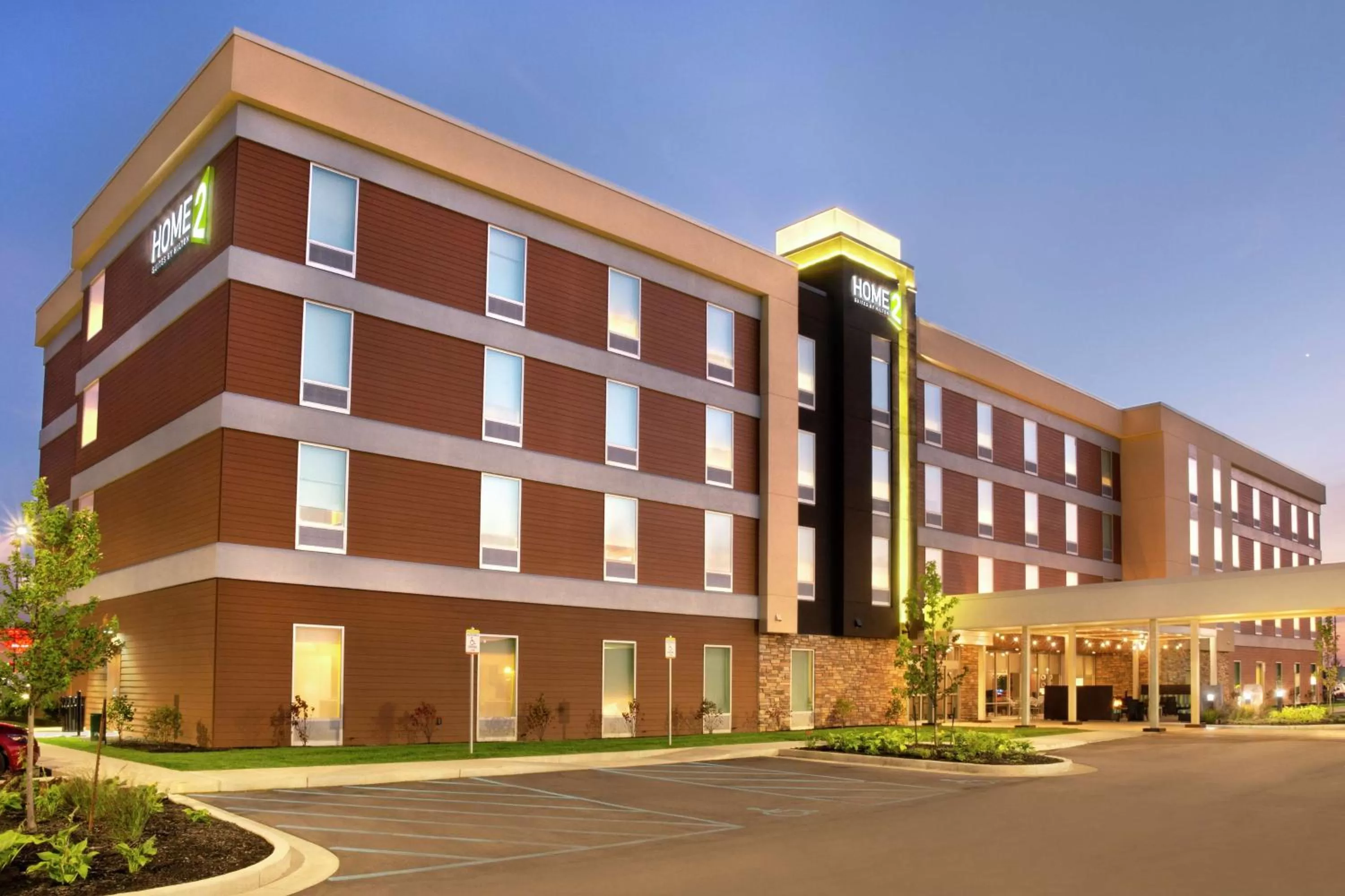 Property building in Home2 Suites By Hilton Indianapolis Greenwood