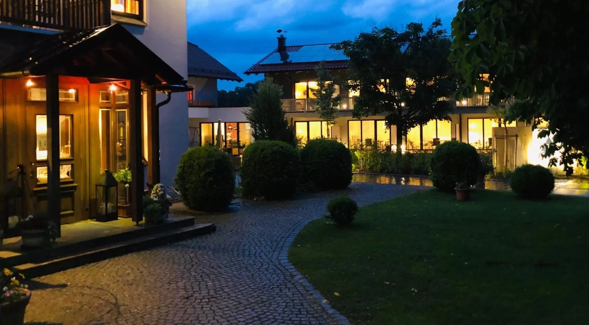 Garden view, Property Building in Landhaus Tanner