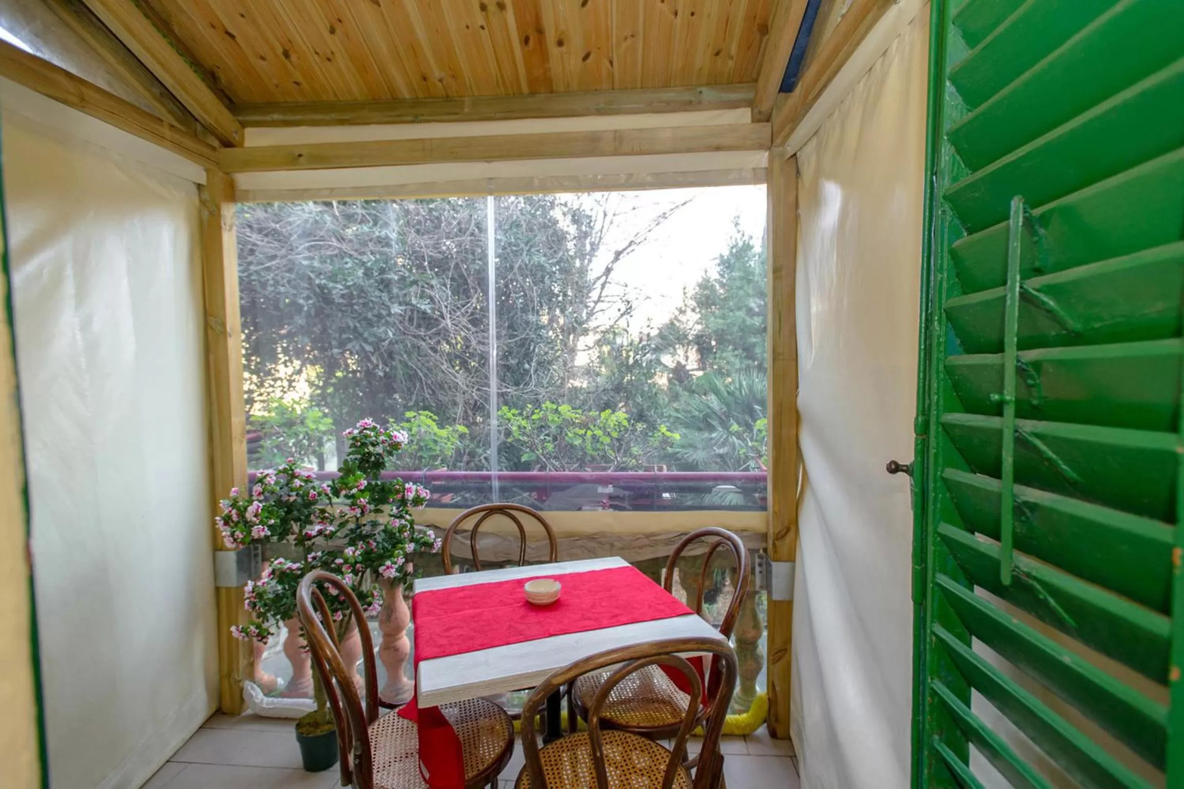 Balcony/Terrace in Hotel Masaccio