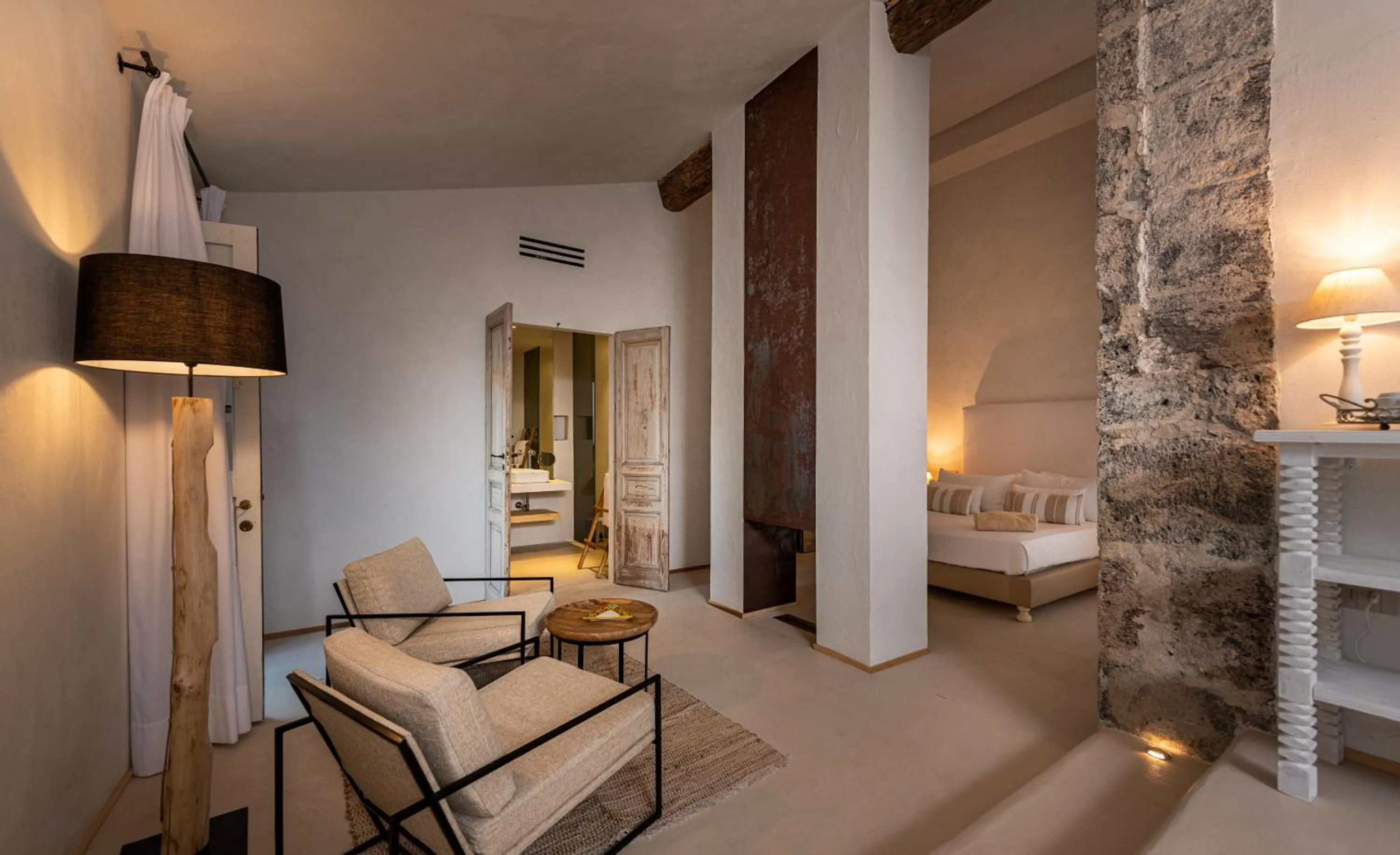 Living room, Bed in Castello di San Marco Charming Hotel & SPA