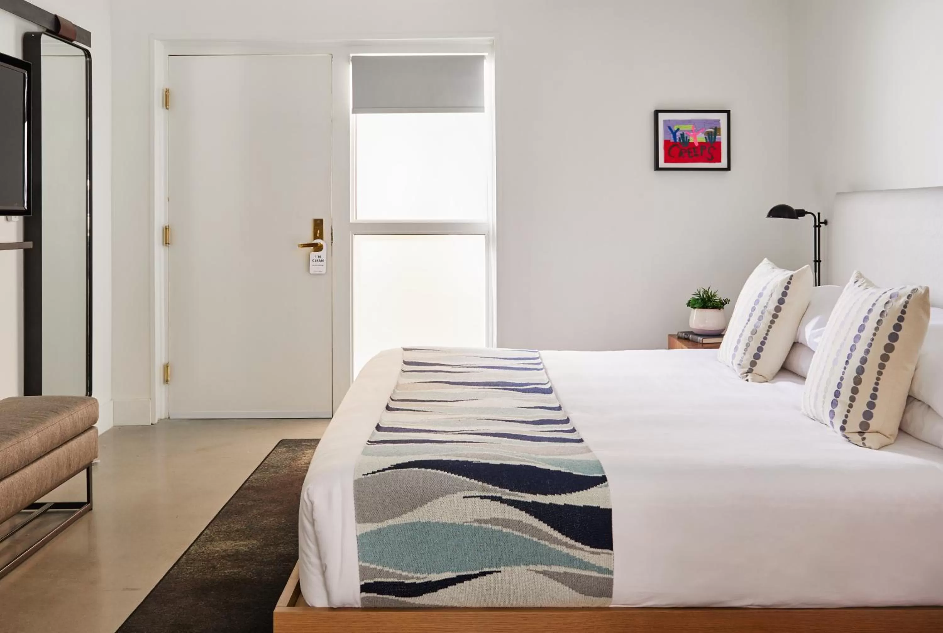 Bedroom, Bed in Bluebird Spa City Motor Lodge