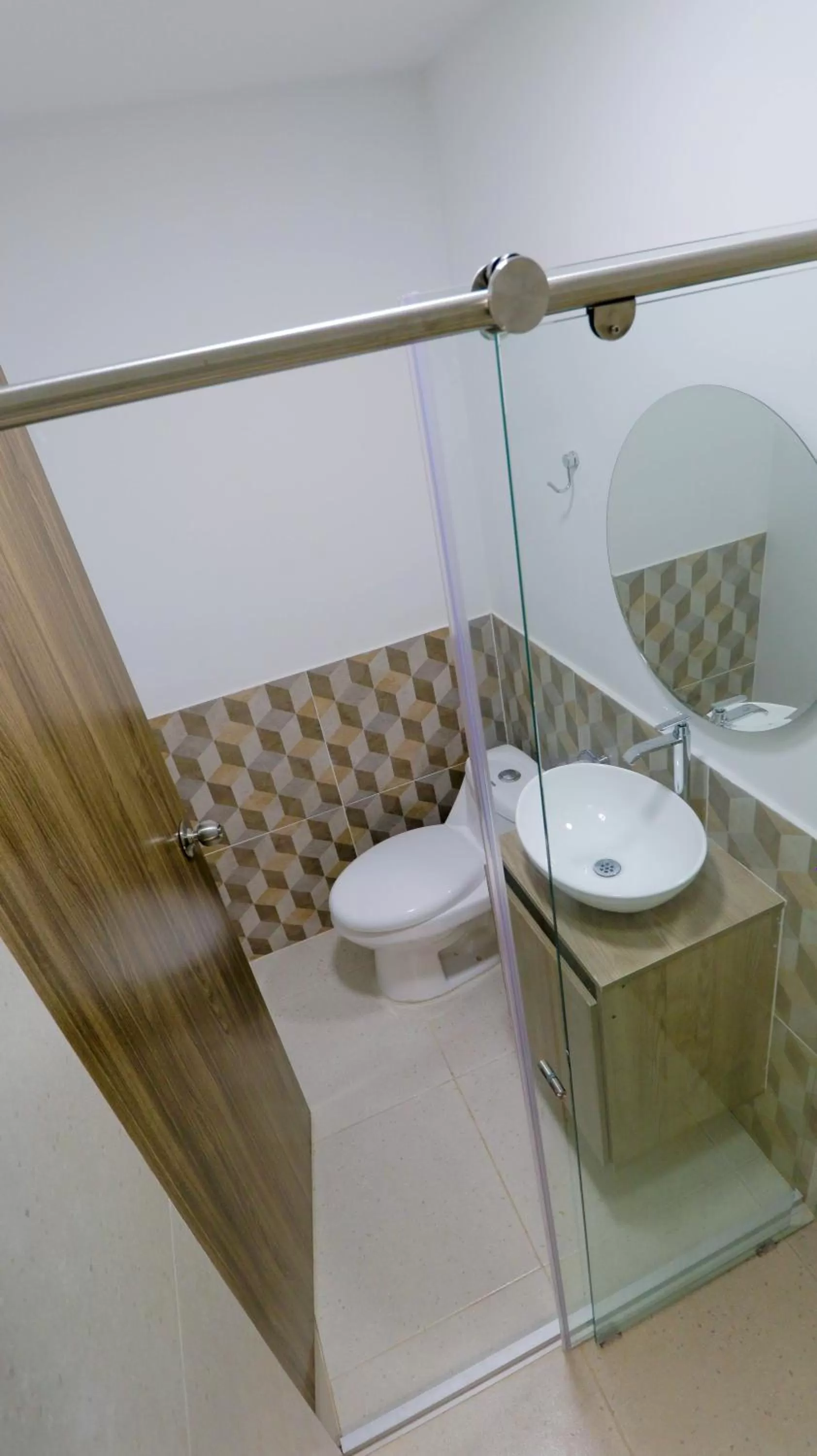 Bathroom in Aw Hotel Pasarela Real