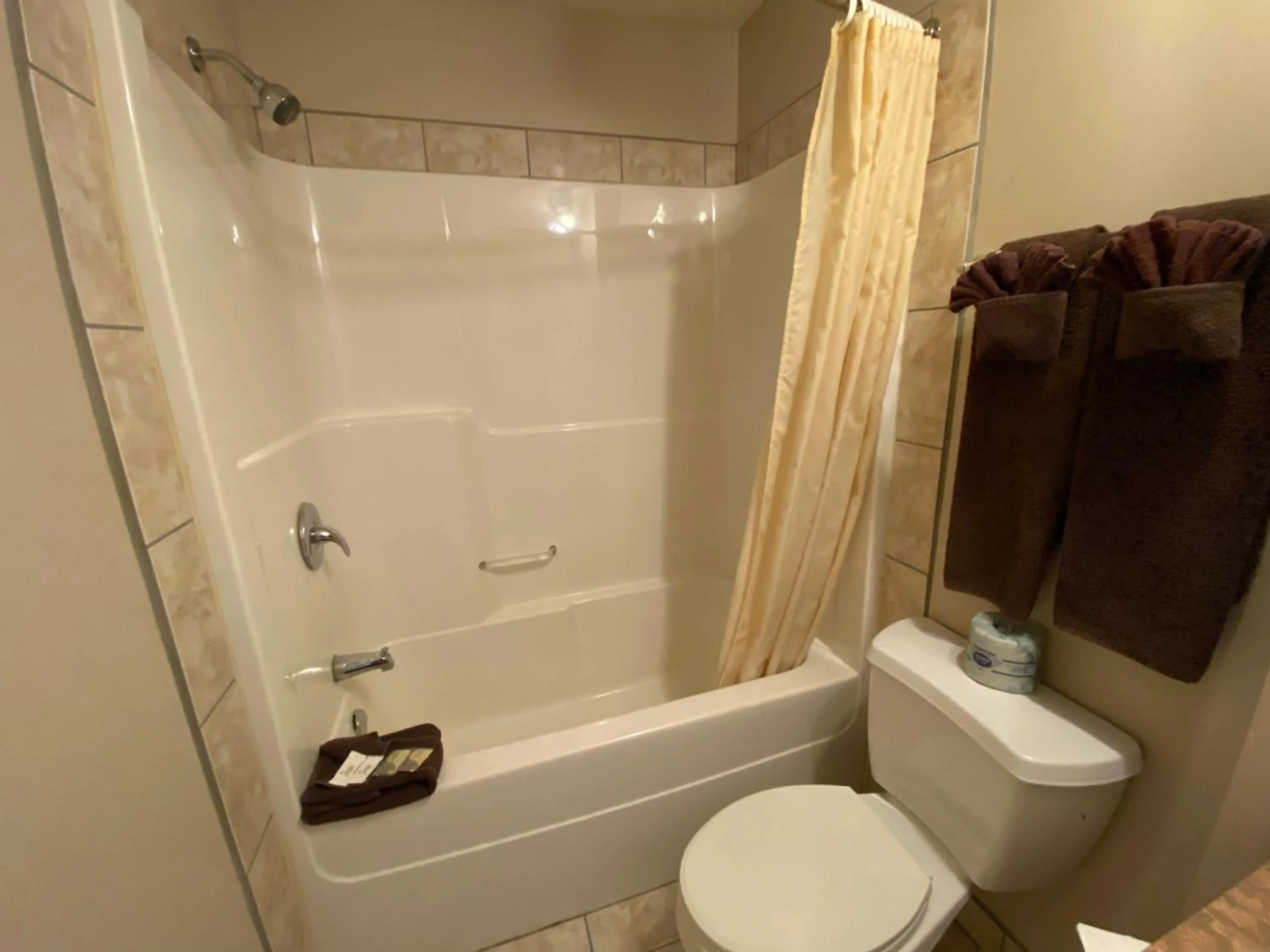 Toilet in Aspen Motor Inn