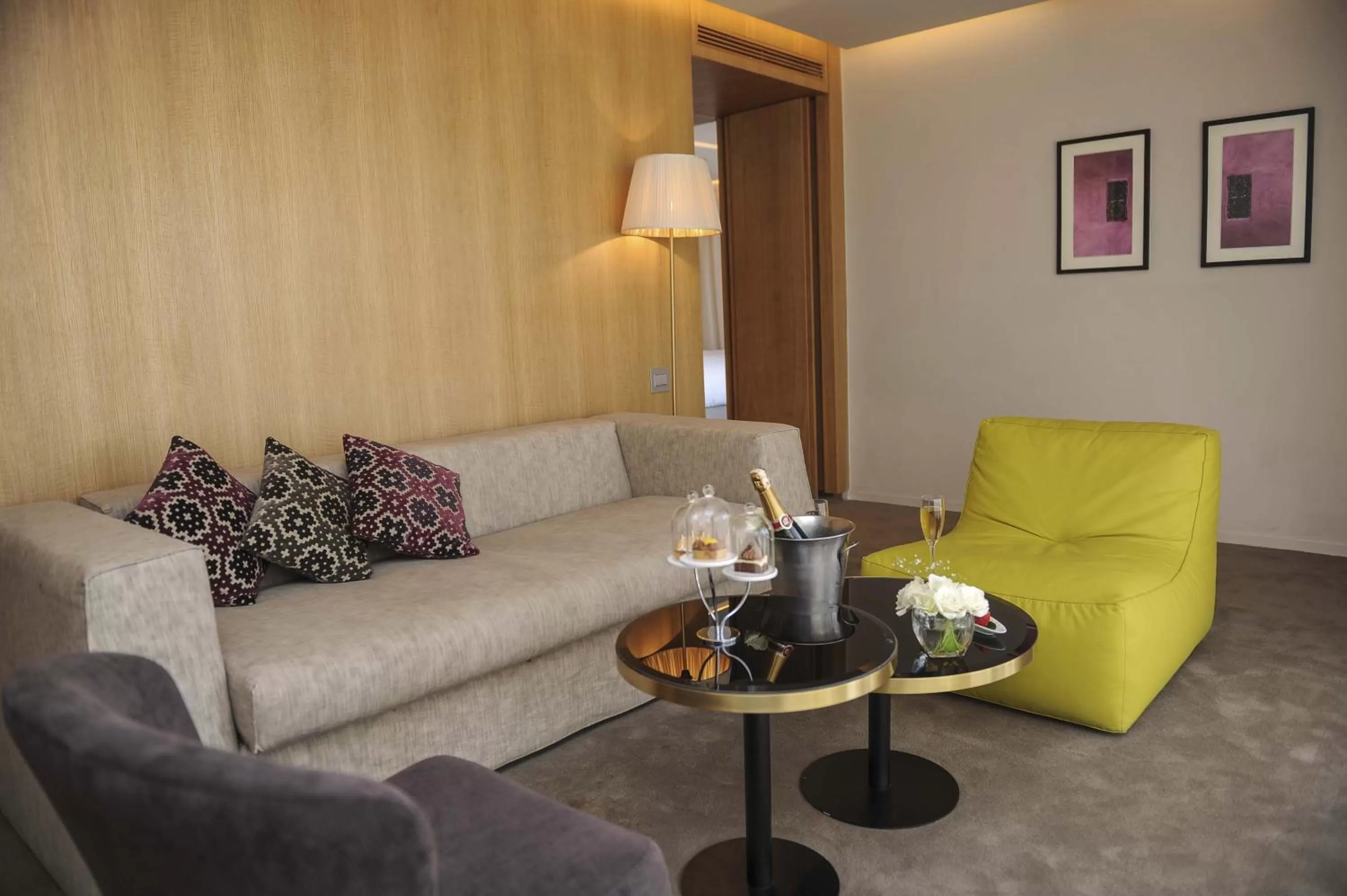 Seating area in Sofitel Marrakech Palais Impérial & Spa