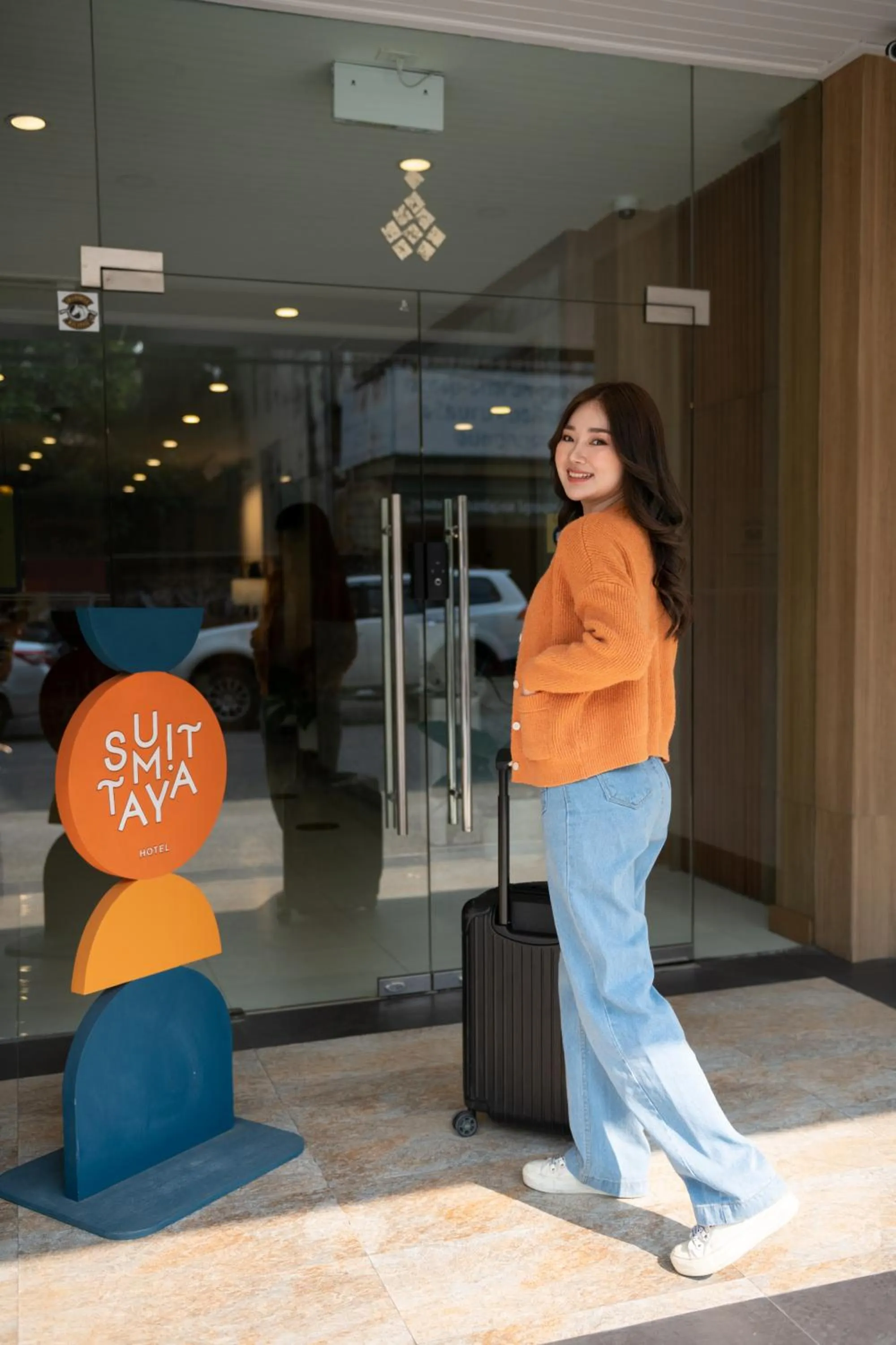Facade/entrance in Sumittaya Chiangmai Hotel