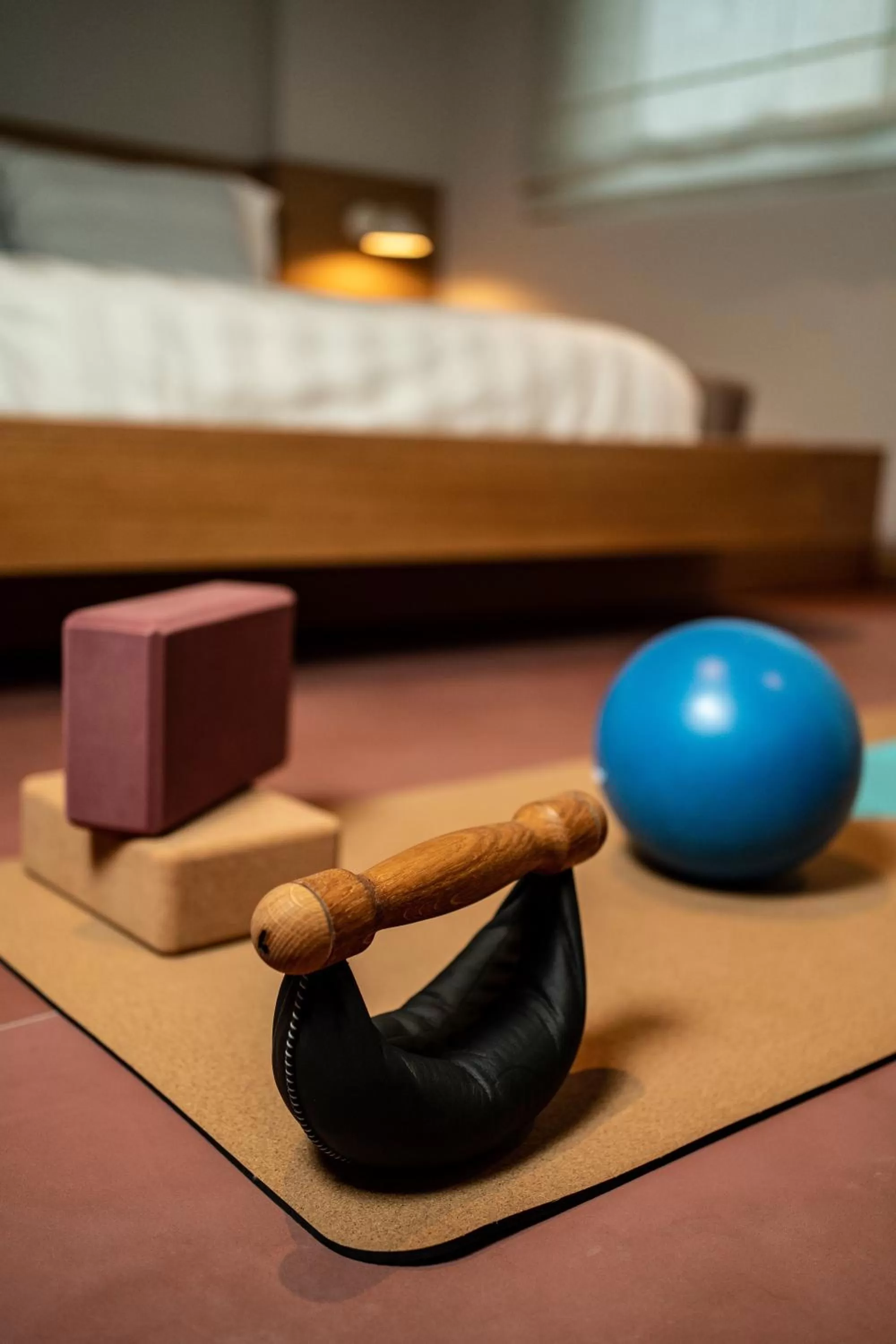 Bed in Alkima Athens Wellness Stay