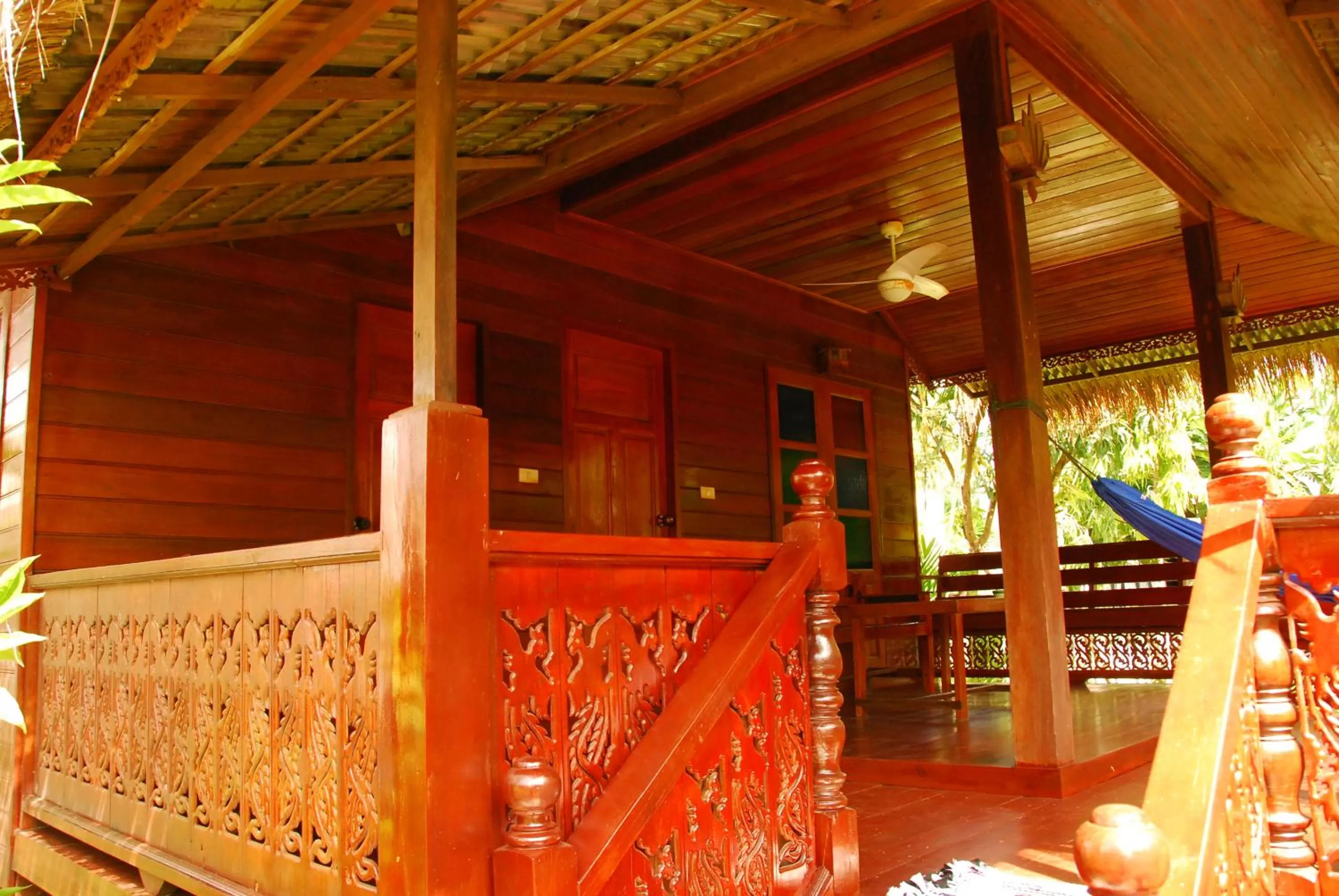 Balcony/Terrace in Cozy Garden Resort