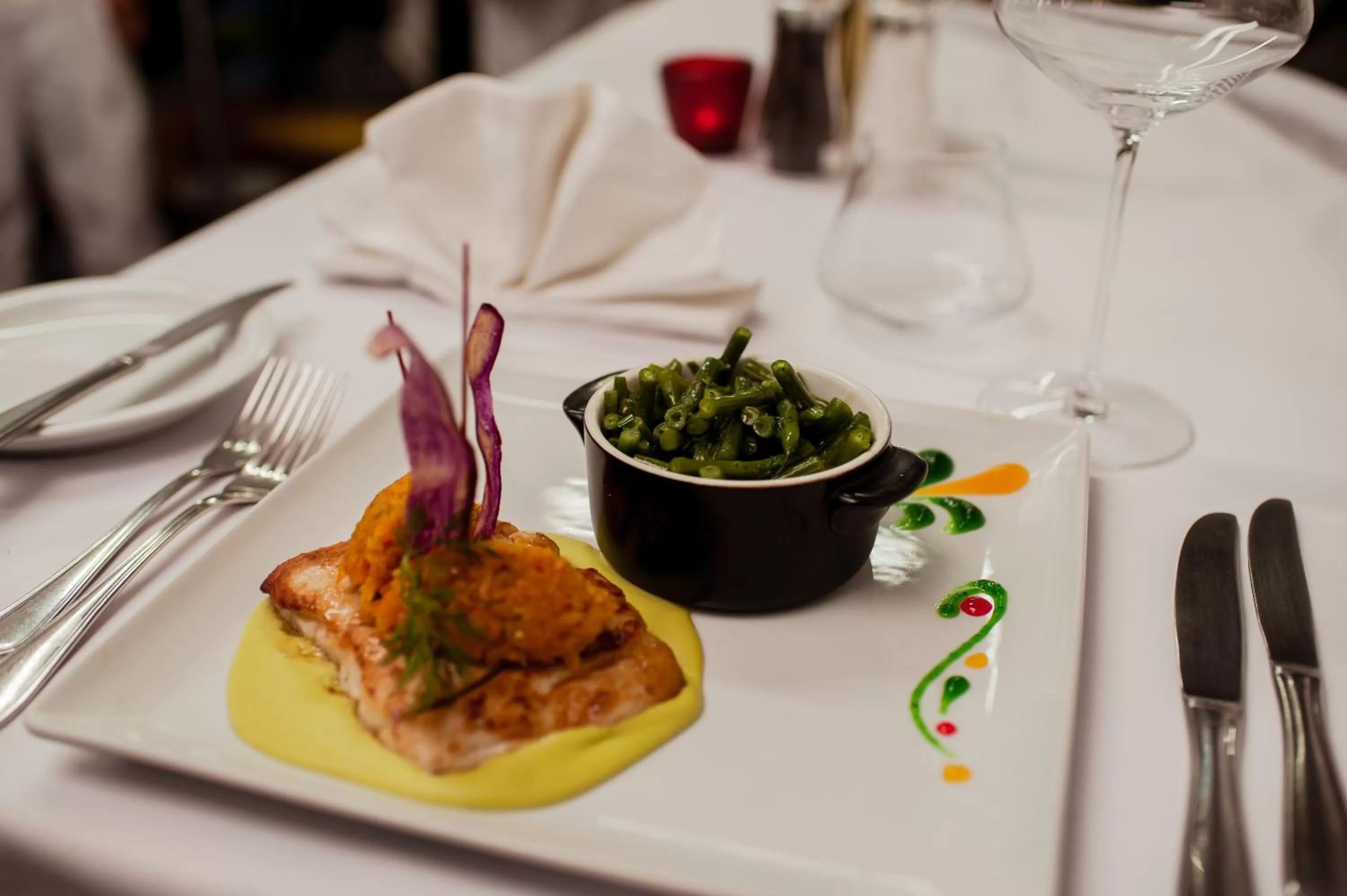 Food and drinks, Lunch and Dinner in La Varangue