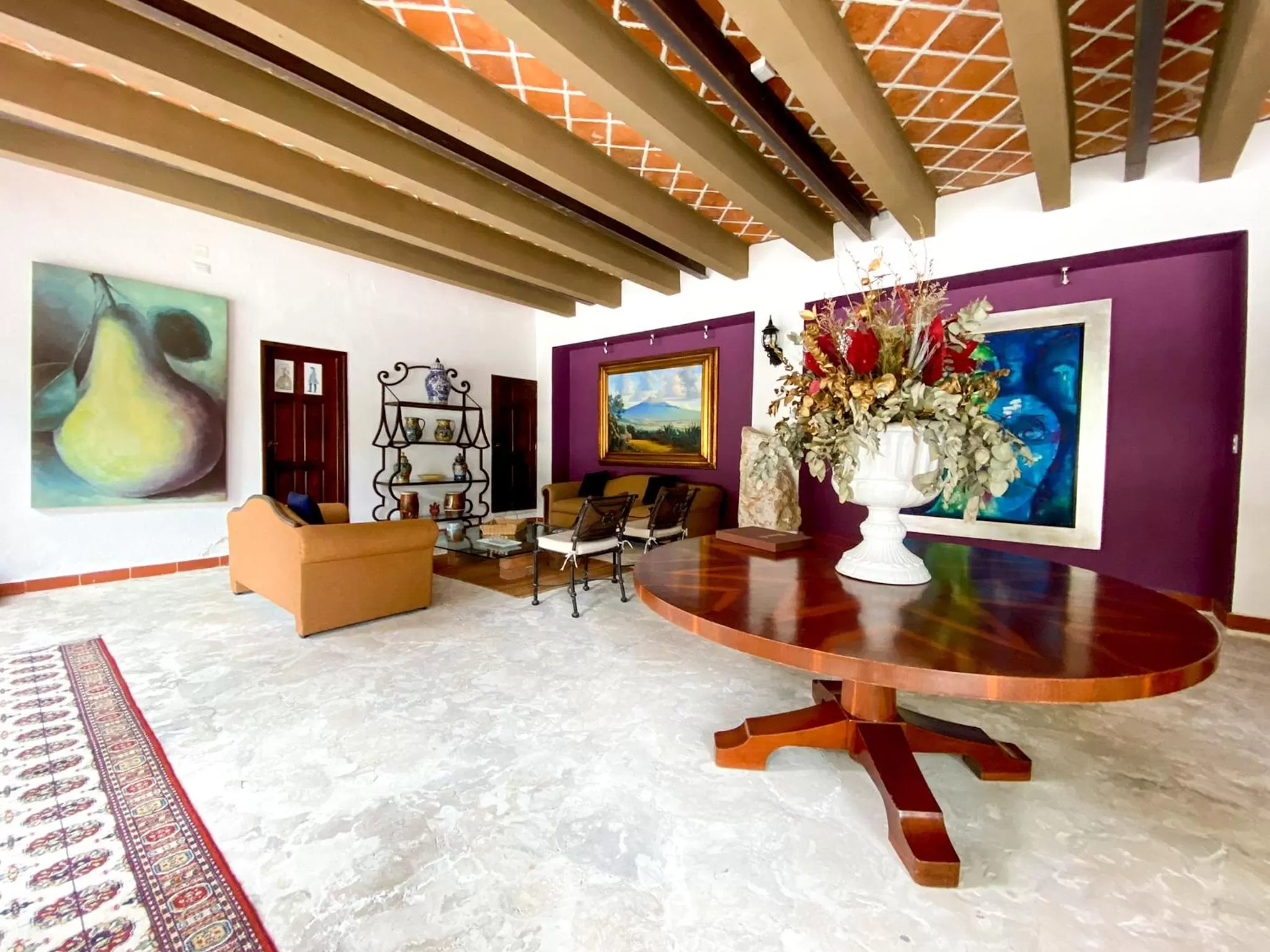 Lobby or reception in Molino de los Reyes