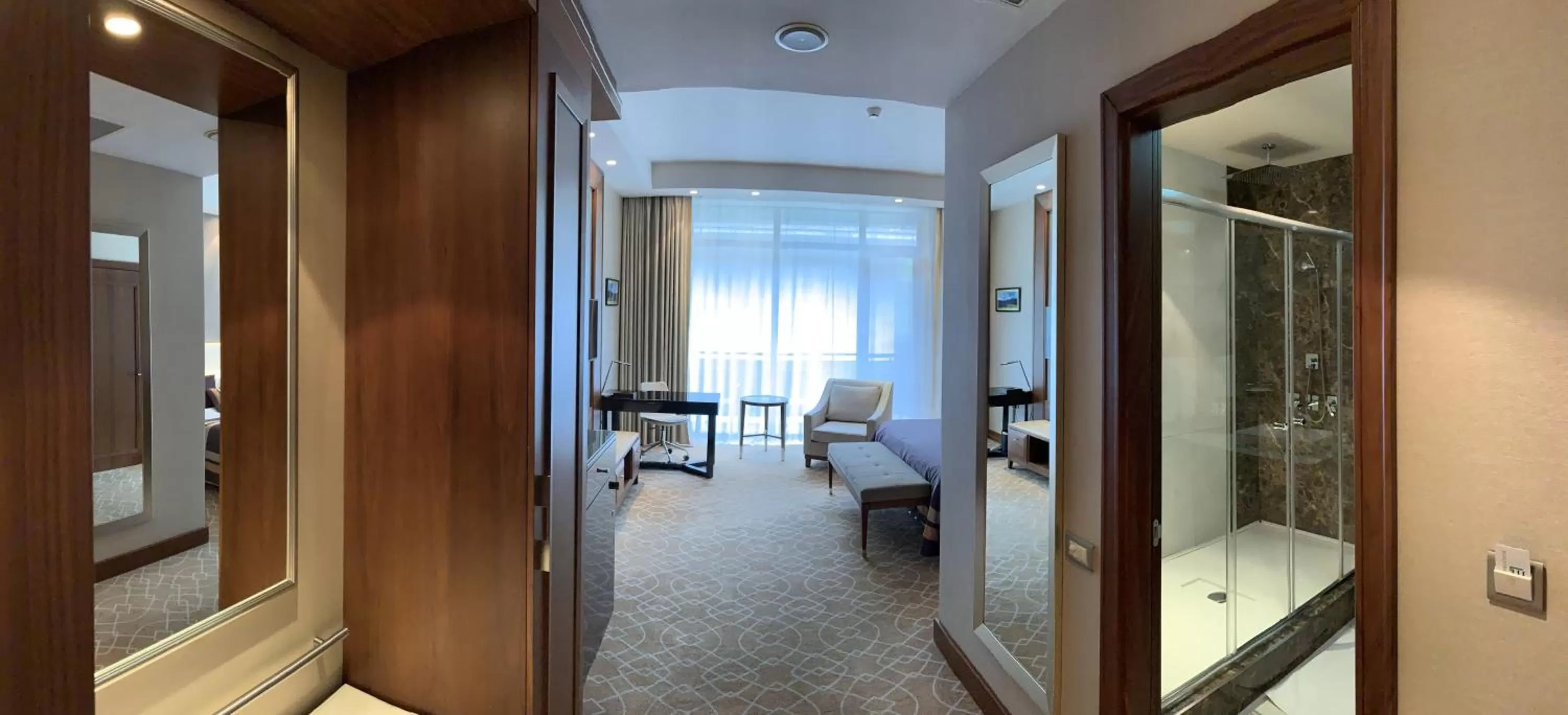 Bedroom in Borjomi Likani Health & Spa Centre