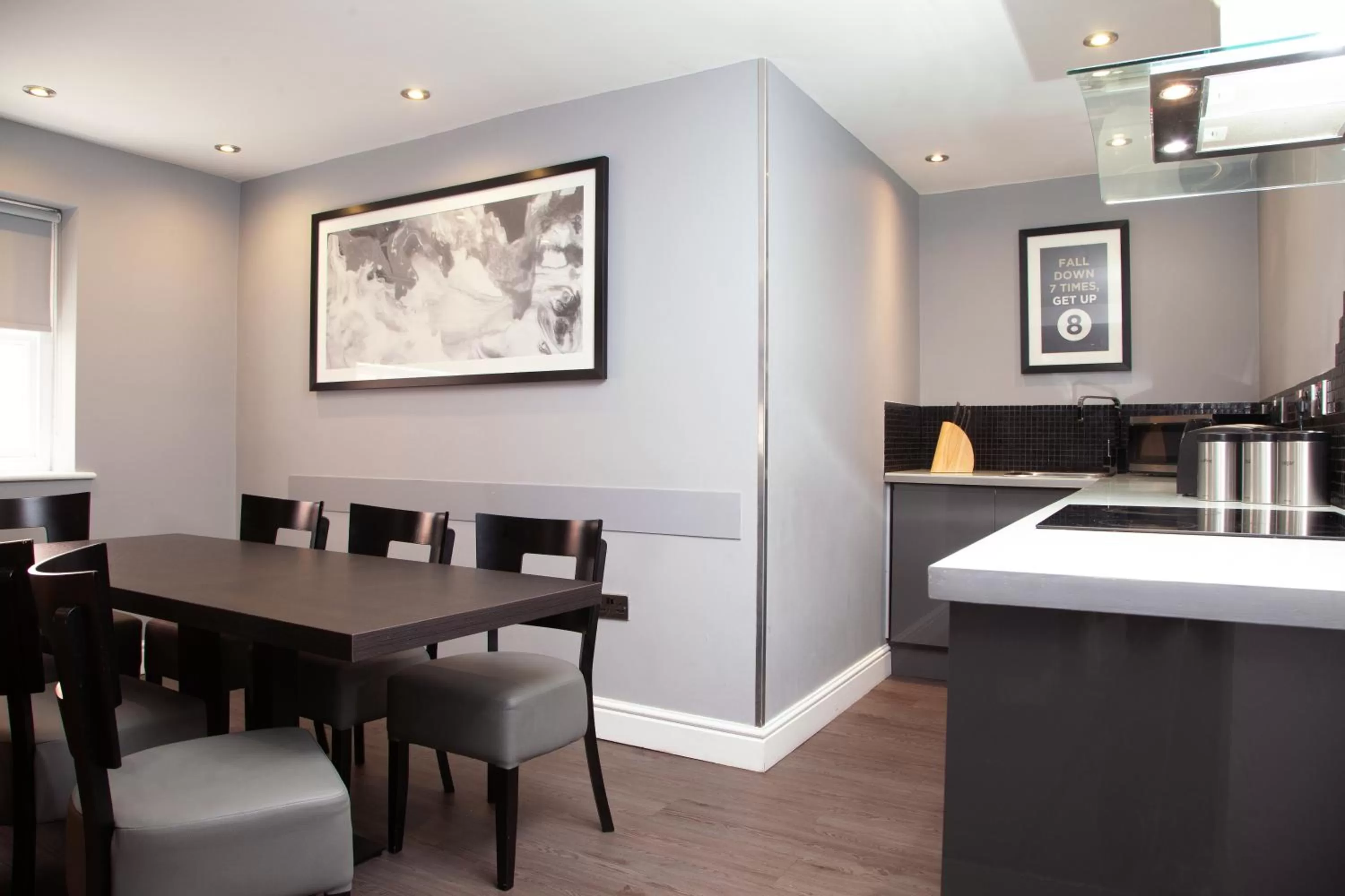 Kitchen or kitchenette in EPIC Apart Hotel- Campbell Street