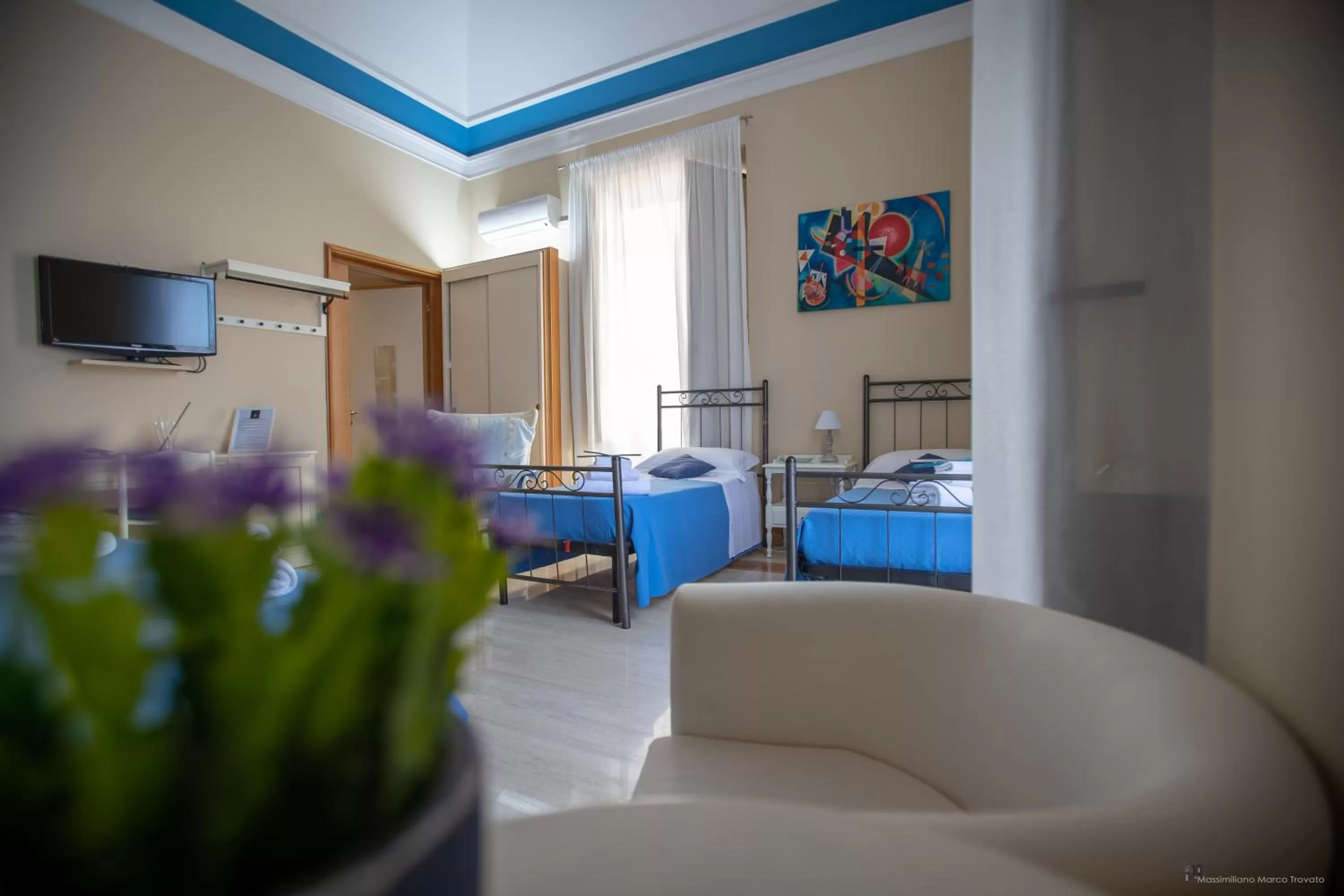 Decorative detail in B&B Sicily Luxury