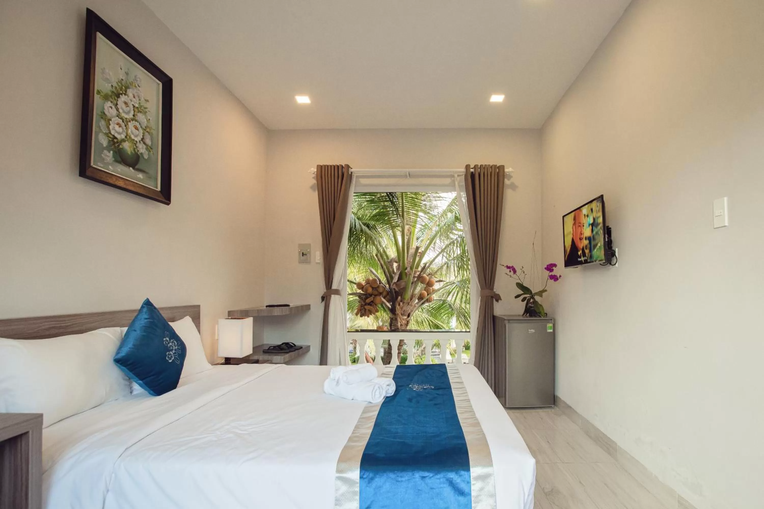 Bed in La Paloma Villa