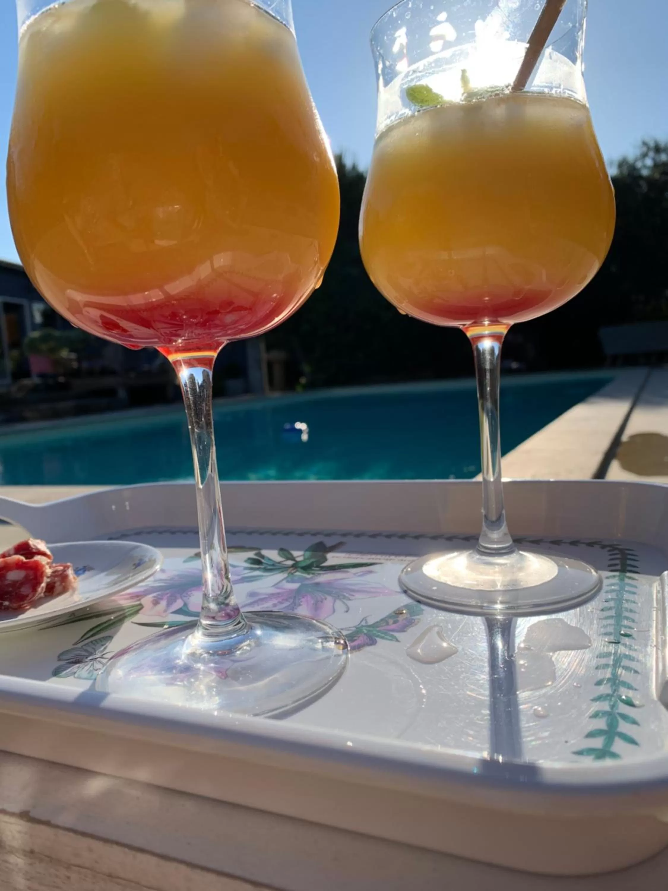 Patio in Le Jardin de LaCoste