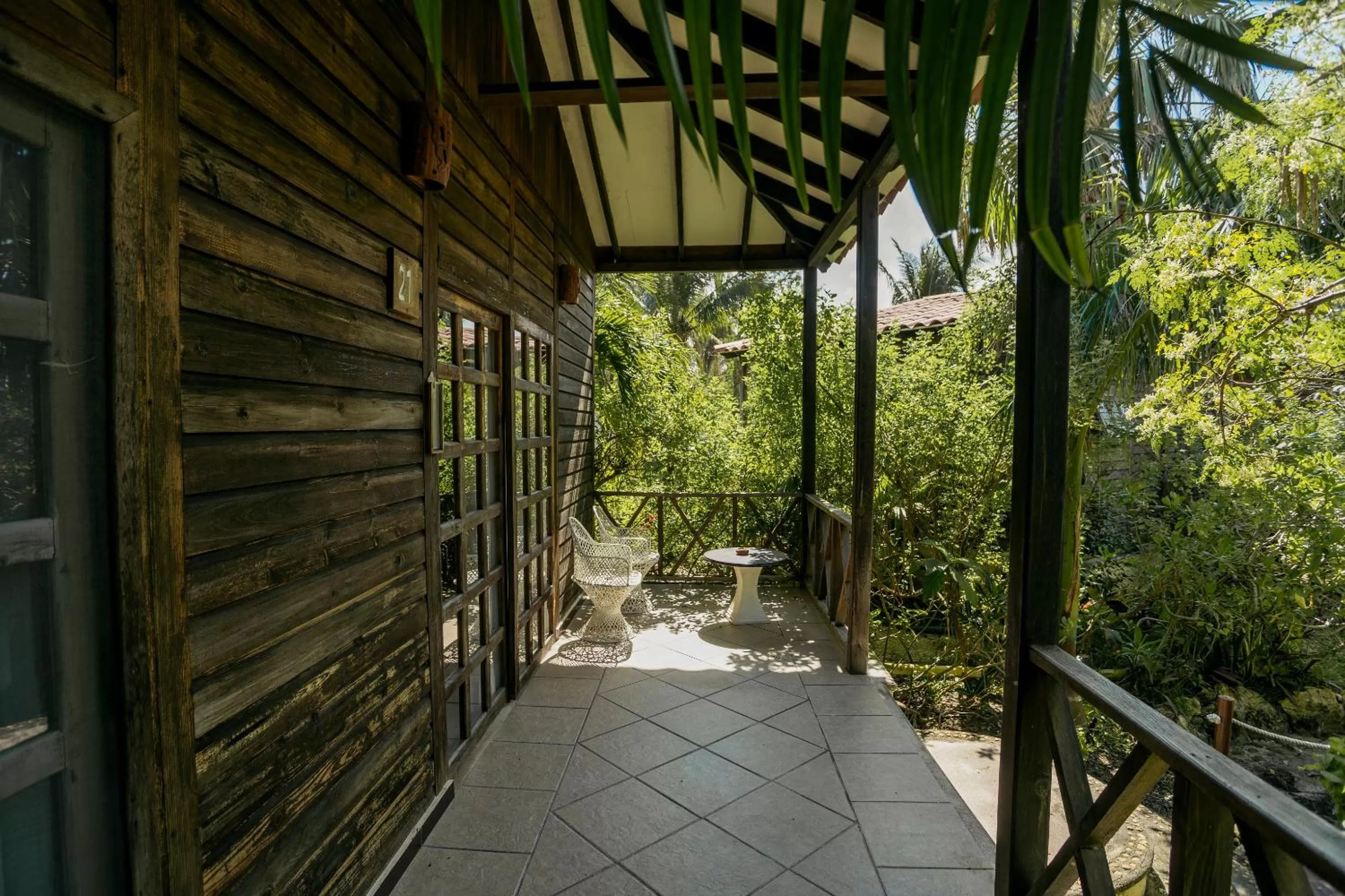 Garden view Bungalow -  Double Beds in Petit Lafitte Beach Front Hotel & Bungalows