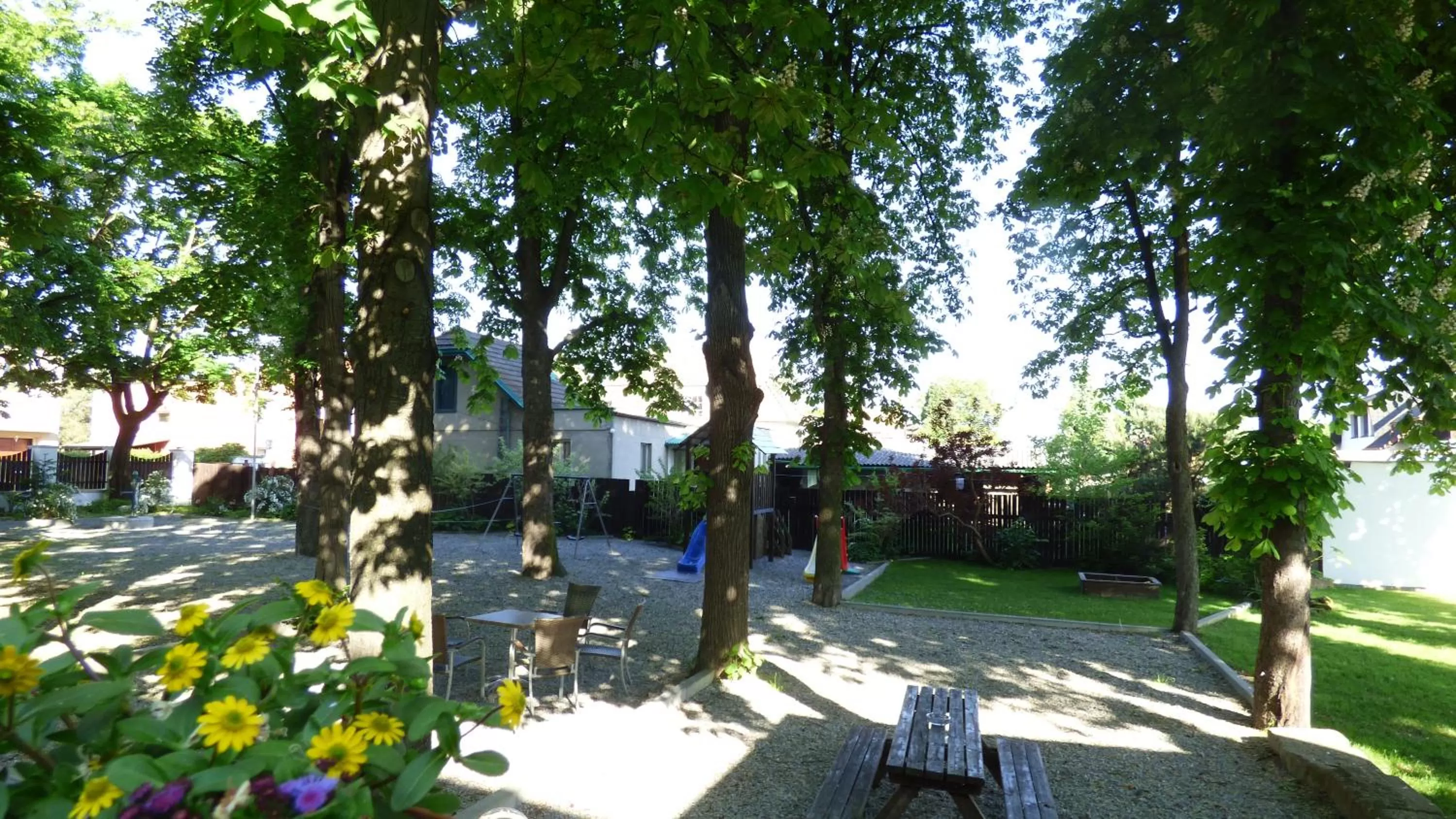 Garden in Hotel Svornost