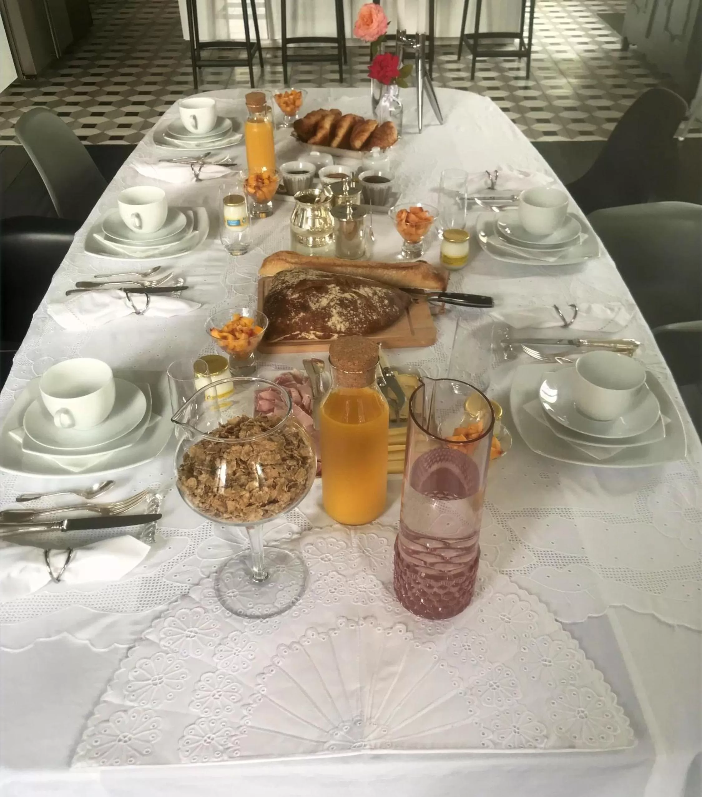 Breakfast in La Maison de Milie