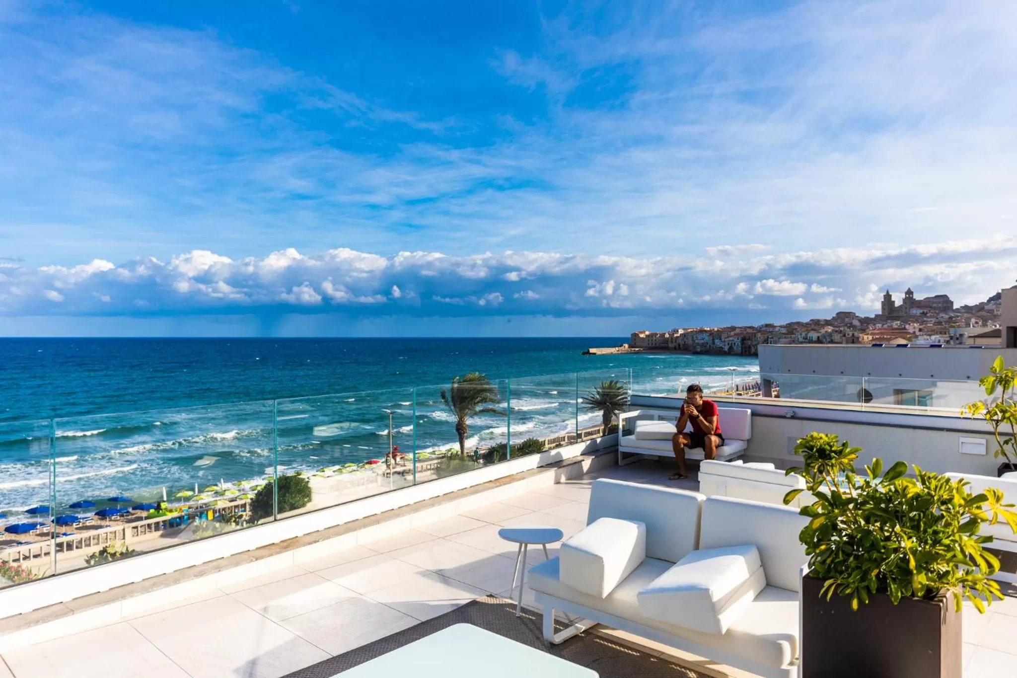 Breakfast in Victoria Palace Cefalù