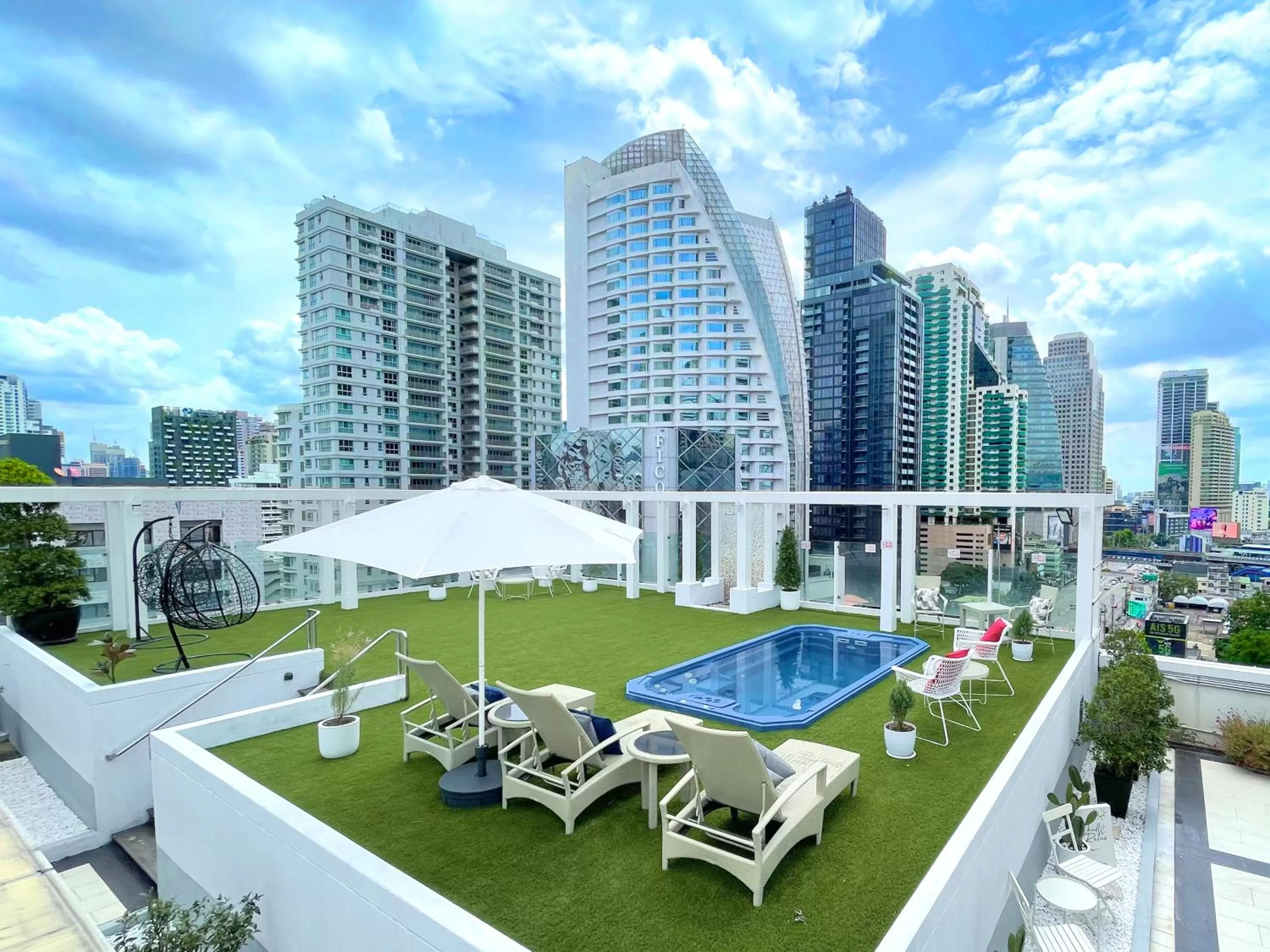 Property building in FuramaXclusive Asoke, Bangkok