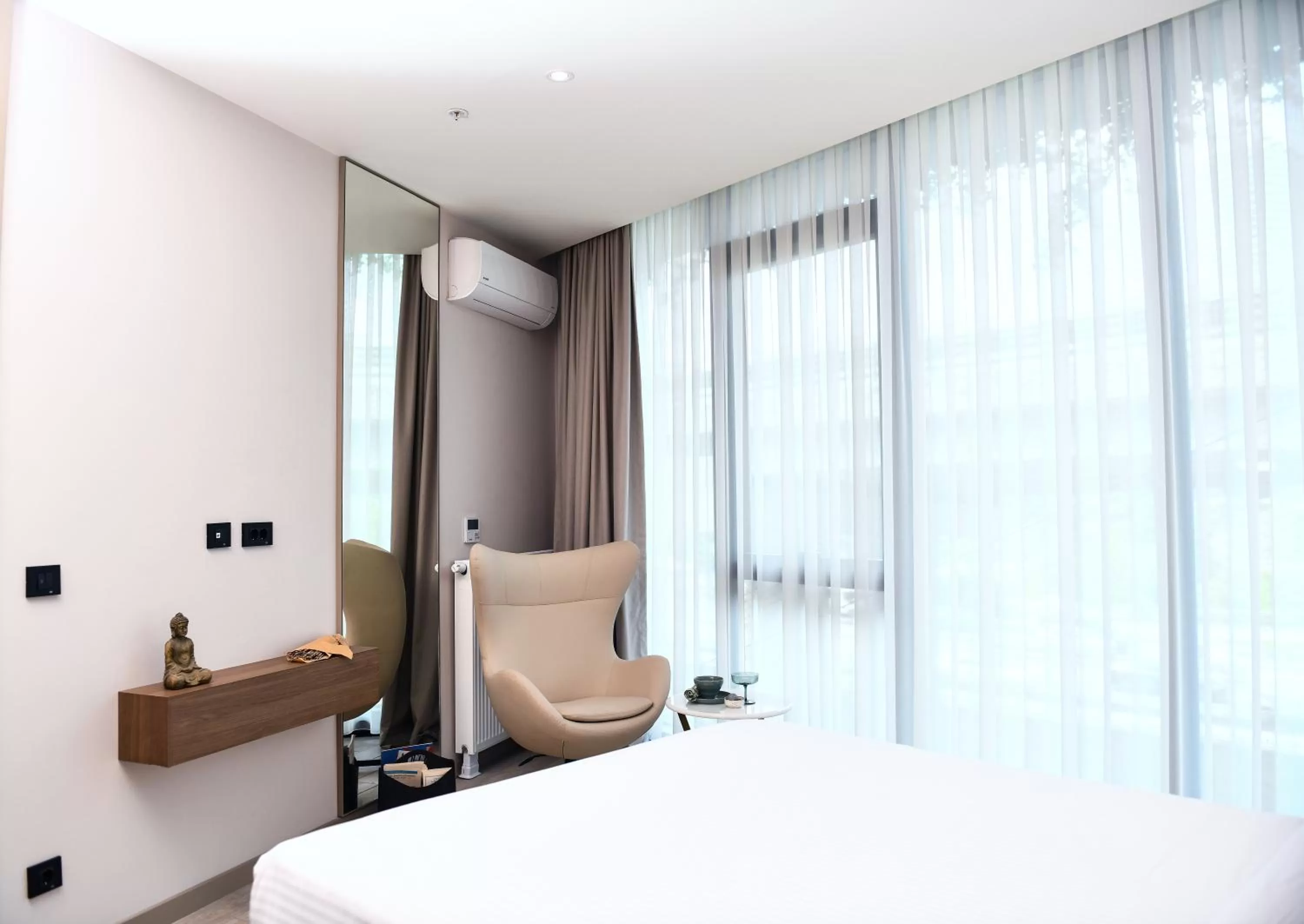 Bedroom, Bed in WestSide Residences by Rotana