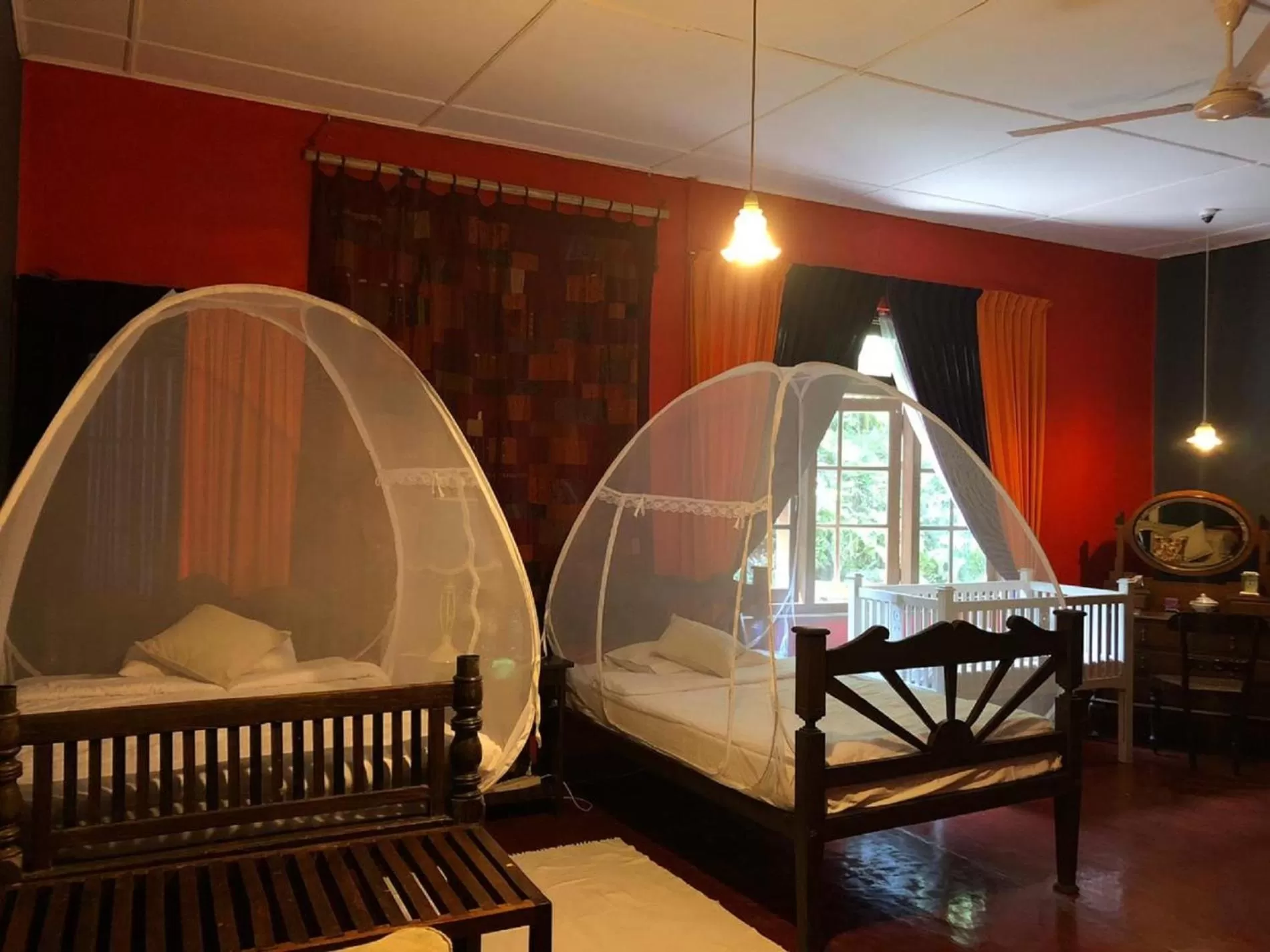 Bedroom, Bed in The Kandyan Manor by Bhathiya & Suzy