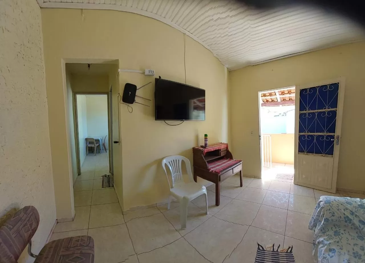 TV/Entertainment Center in Pousada Reino Encantado - São Thomé das Letras - Minas Gerais