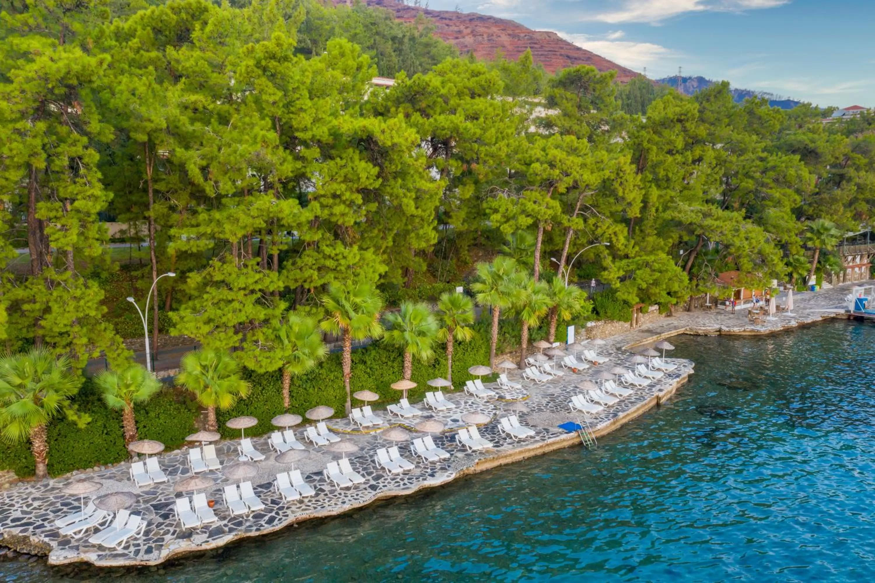Beach in Labranda Mares Marmaris Hotel
