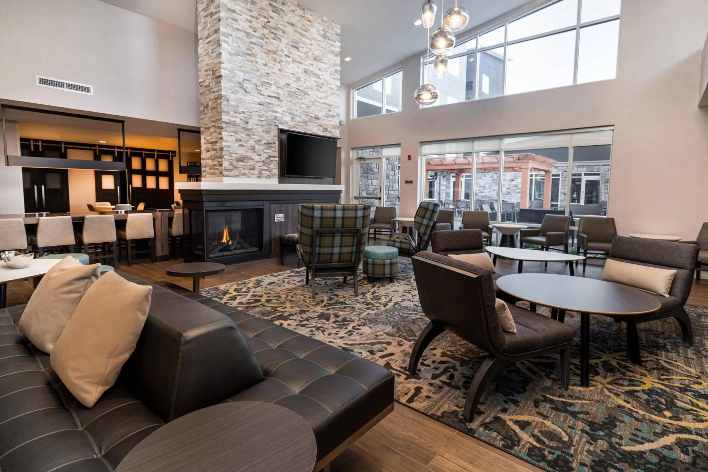 Lobby or reception in Residence Inn by Marriott Loma Linda Redlands