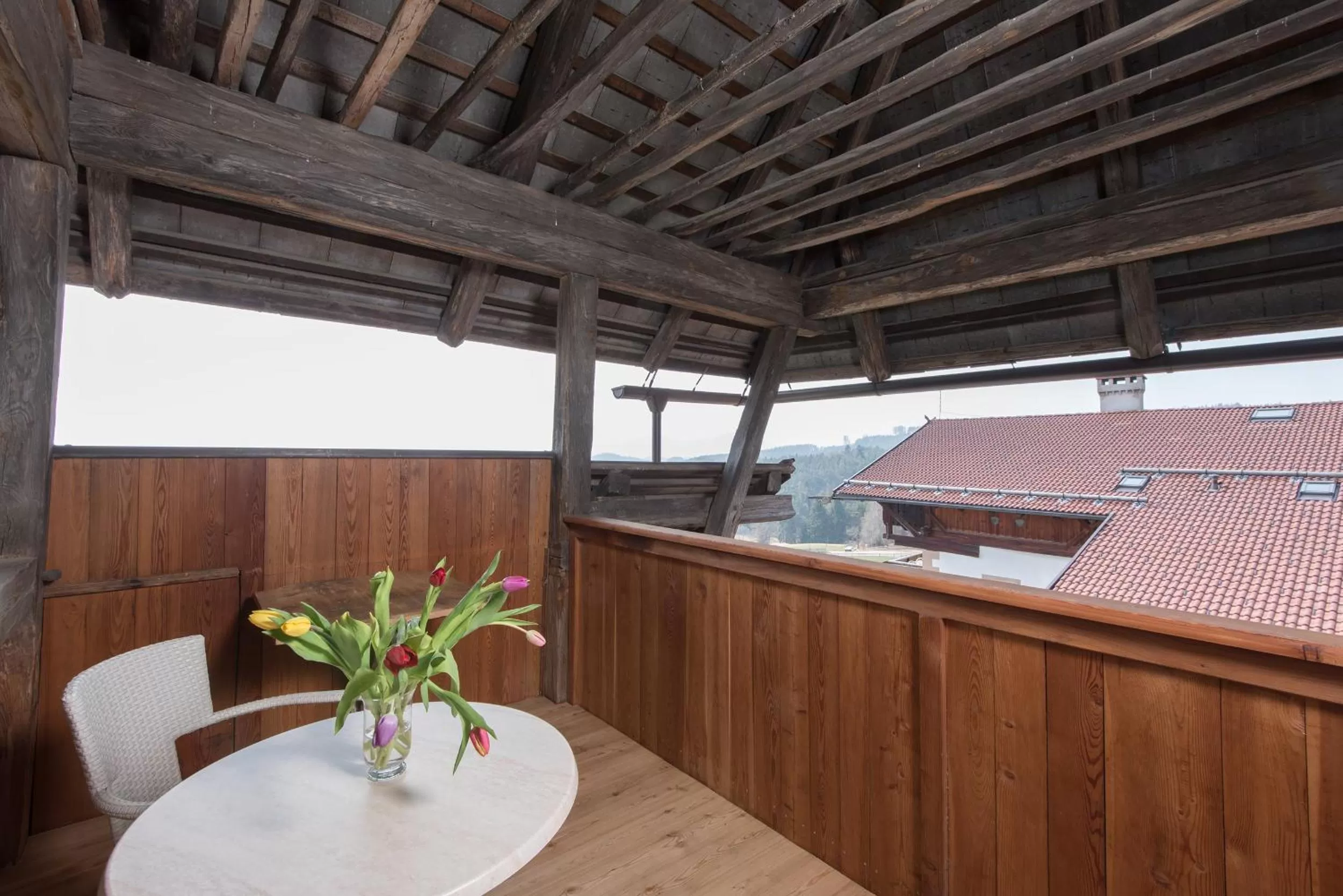 Patio in Hotel Ansitz Kematen ***S