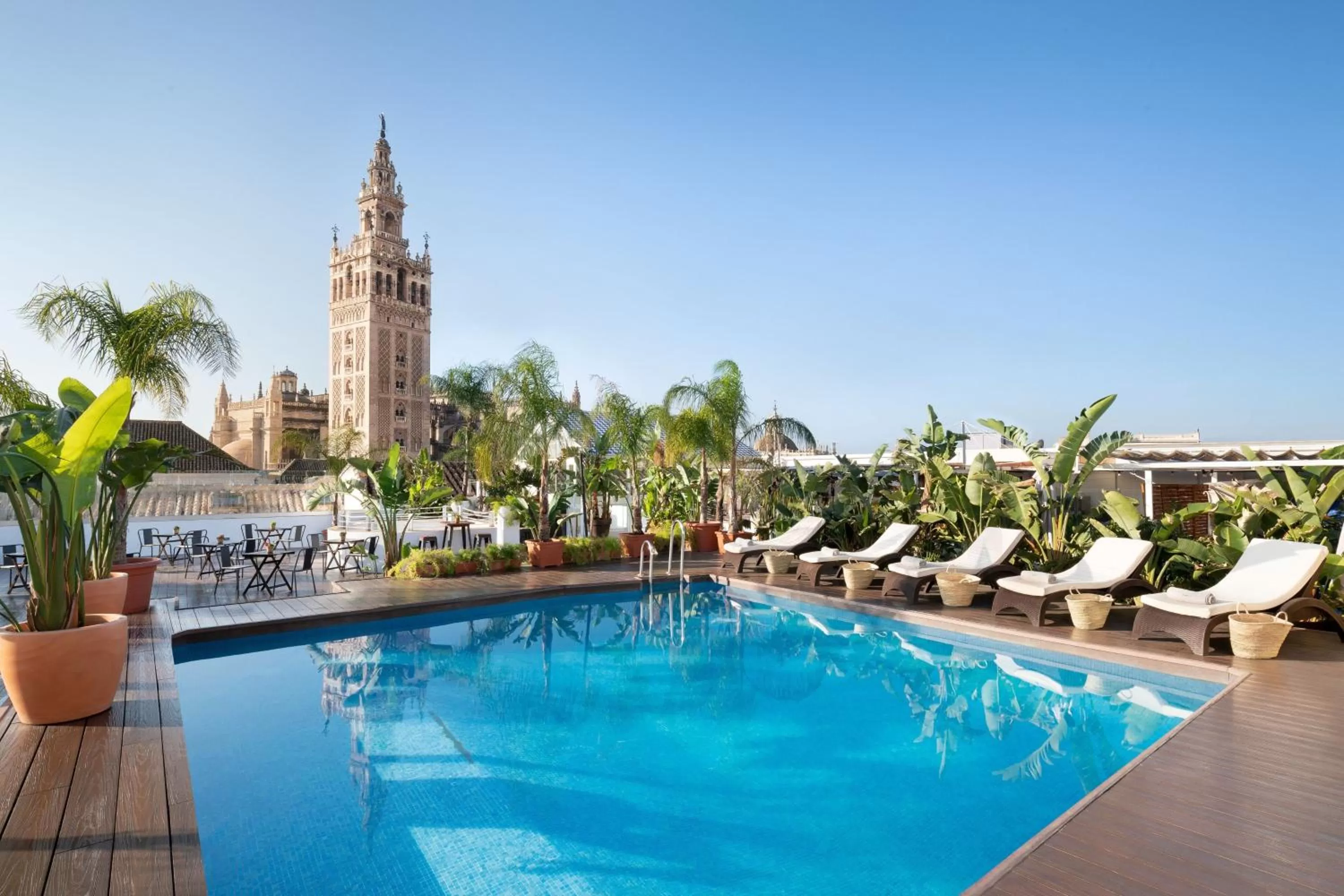 Swimming pool in Los Seises Sevilla, a Tribute Portfolio Hotel